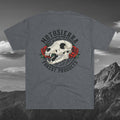 Bear Skull Tri-Blend Crew Tee