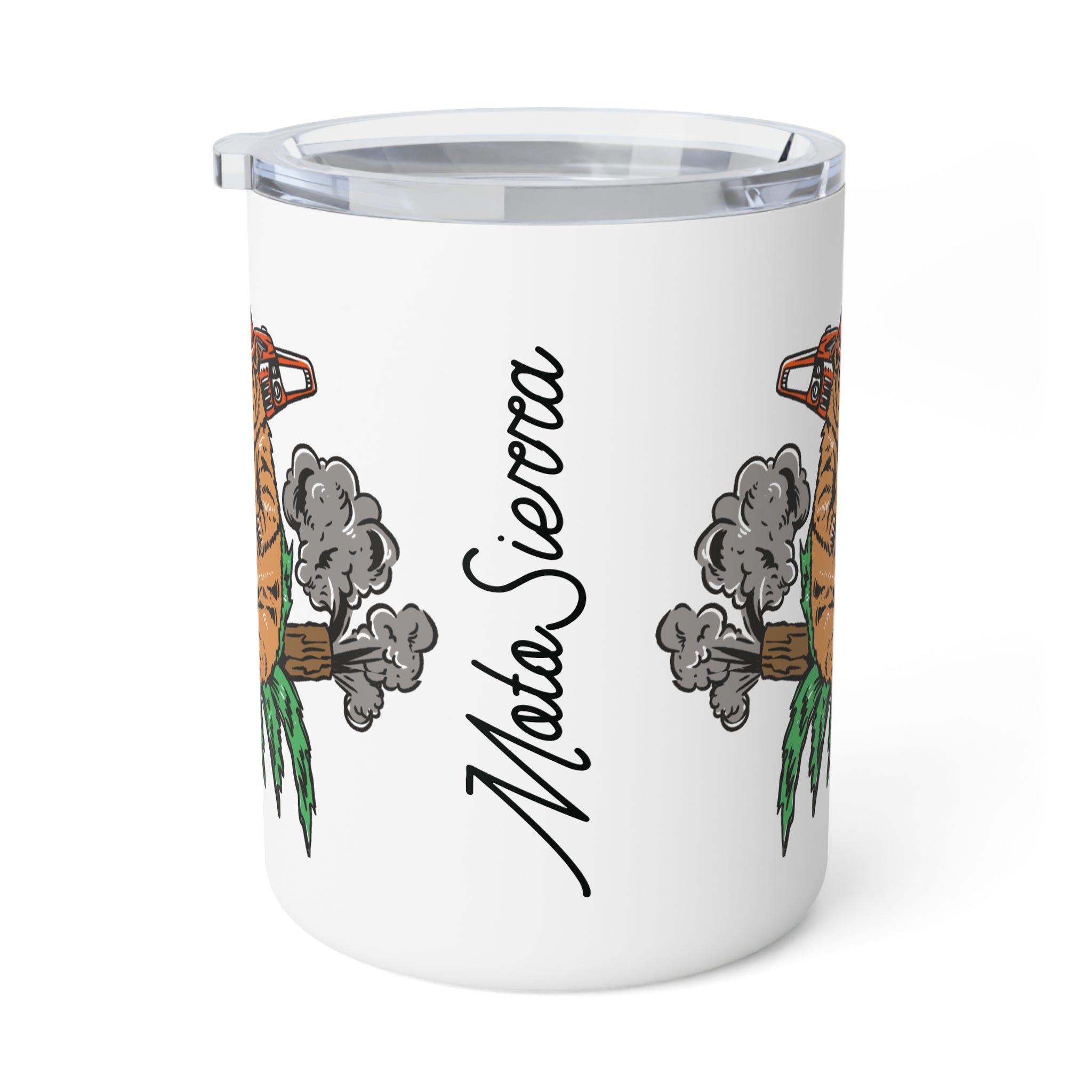 Rocket Bear Insulated Coffee Mug, Perfect for Outdoor Enthusiasts, Travel Mug, Gift for Him, Camping Coffee Cup, Adventure Drinkware