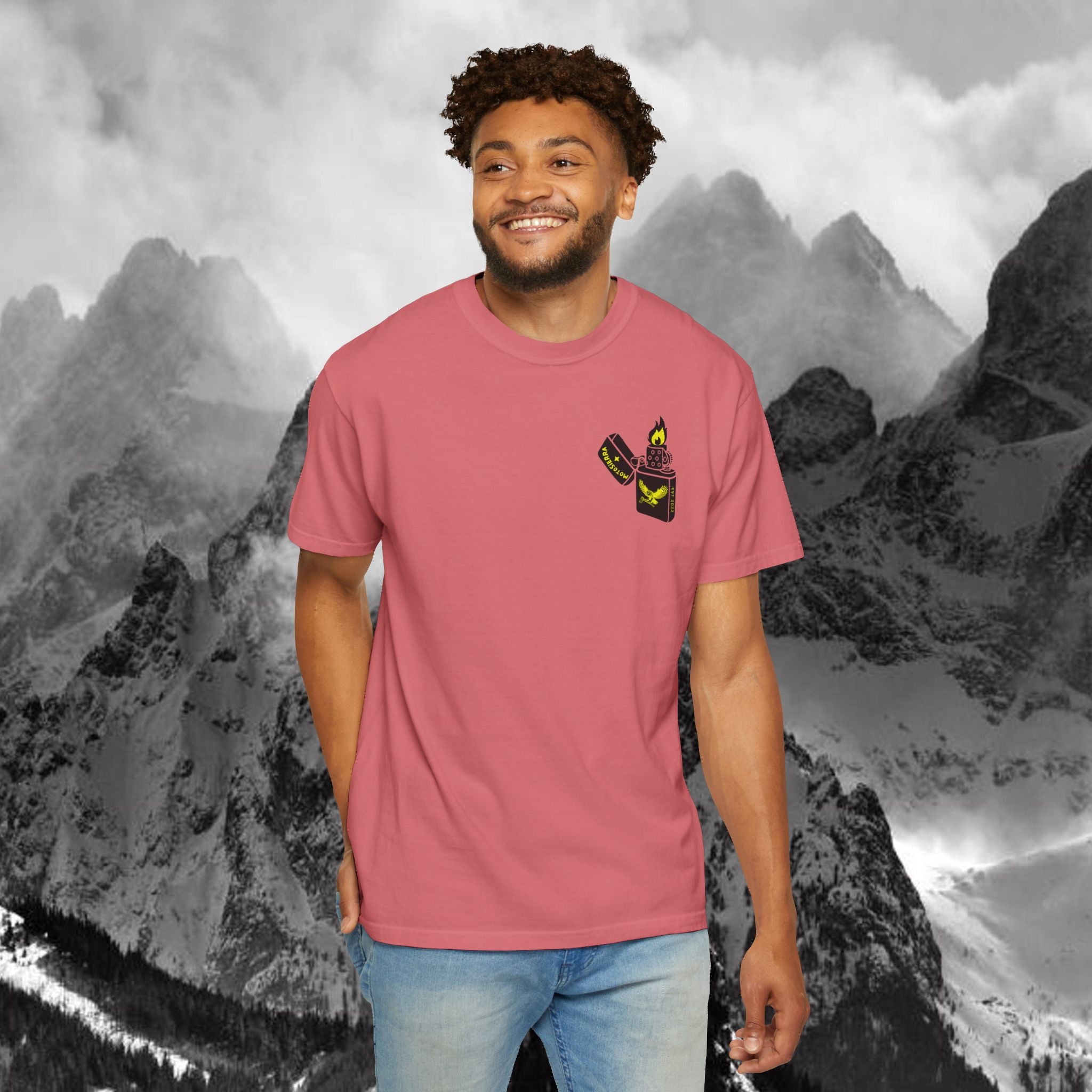 Flint Unisex Garment-Dyed T-shirt