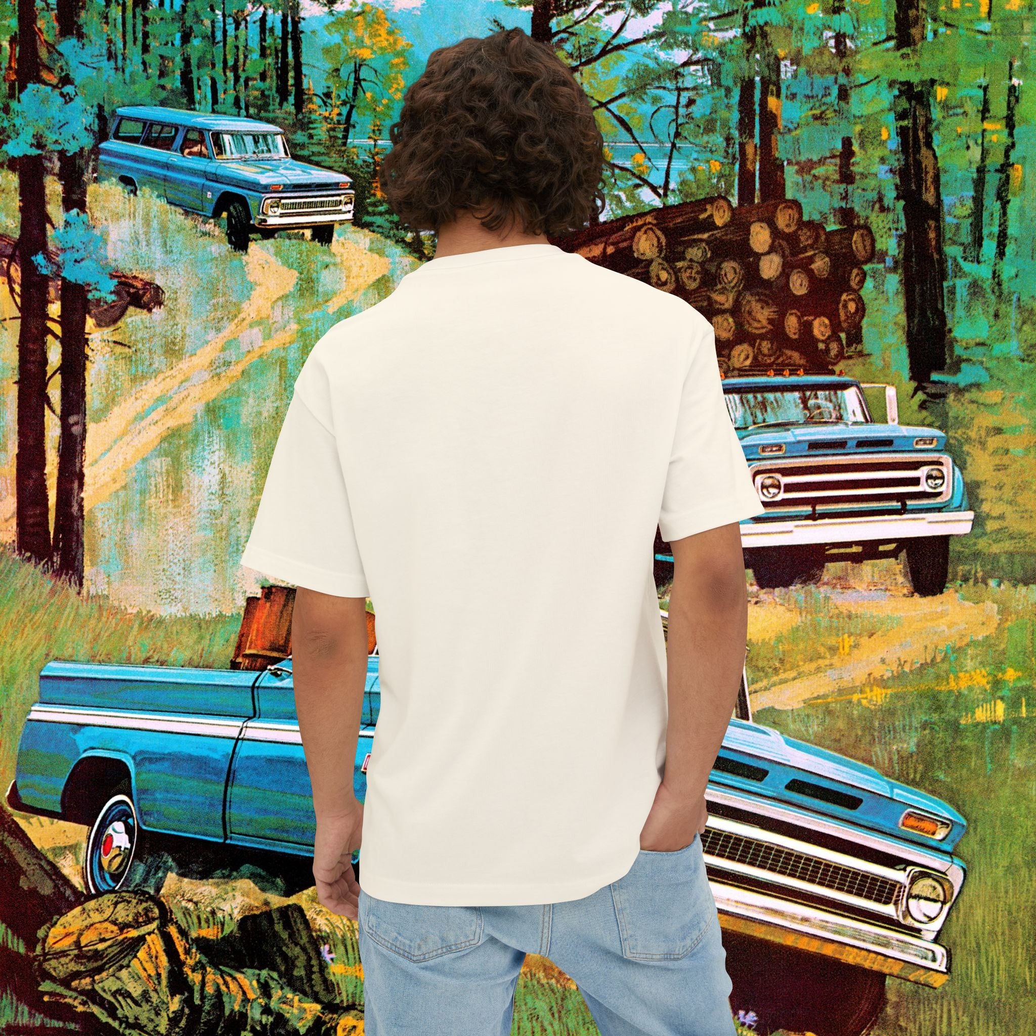 Magic Bus Unisex Oversized Boxy Tee