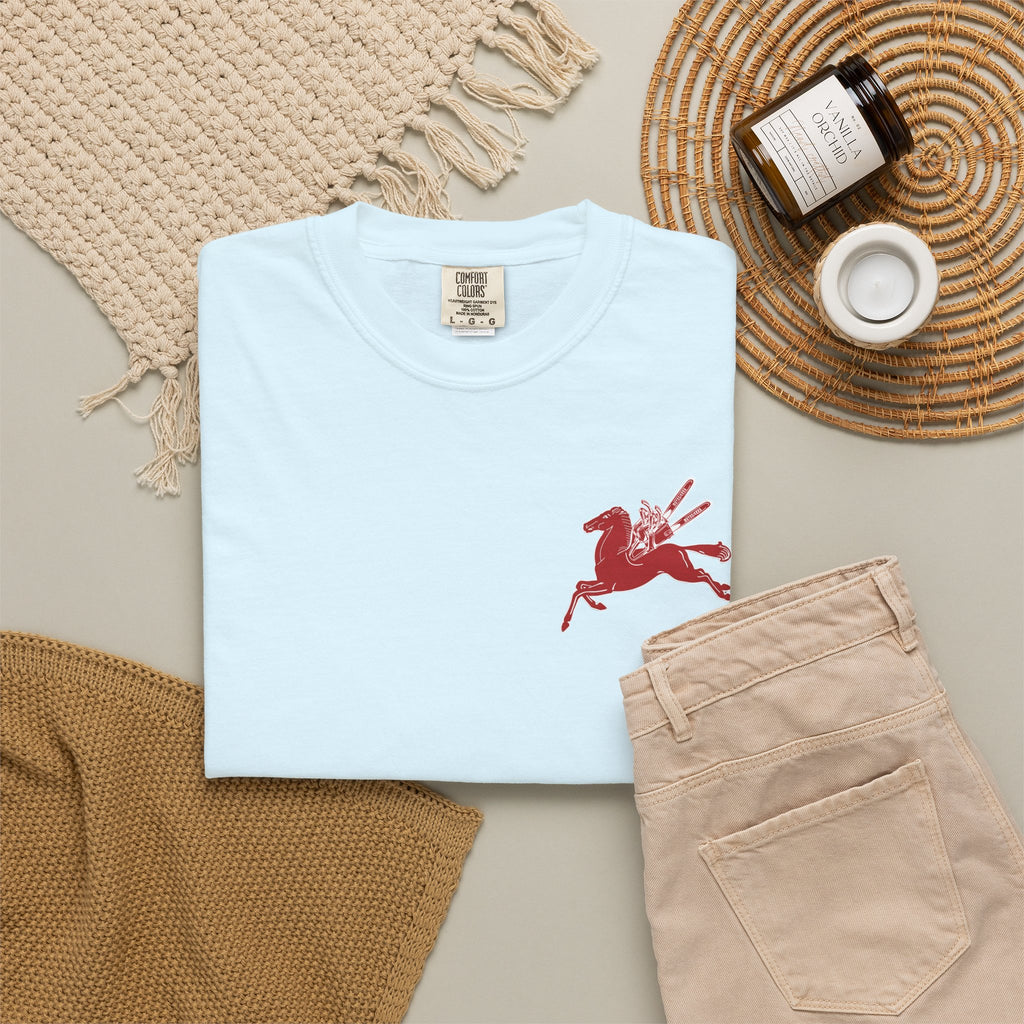 Pegasus Unisex Garment-Dyed T-shirt
