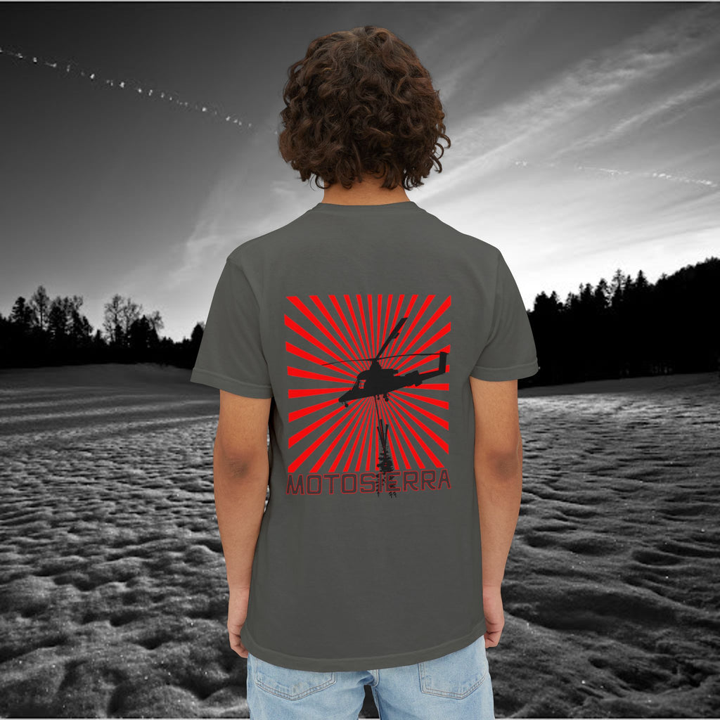 Interlocking Love Unisex Pocket T-Shirt - Premium Garment-Dyed Tee