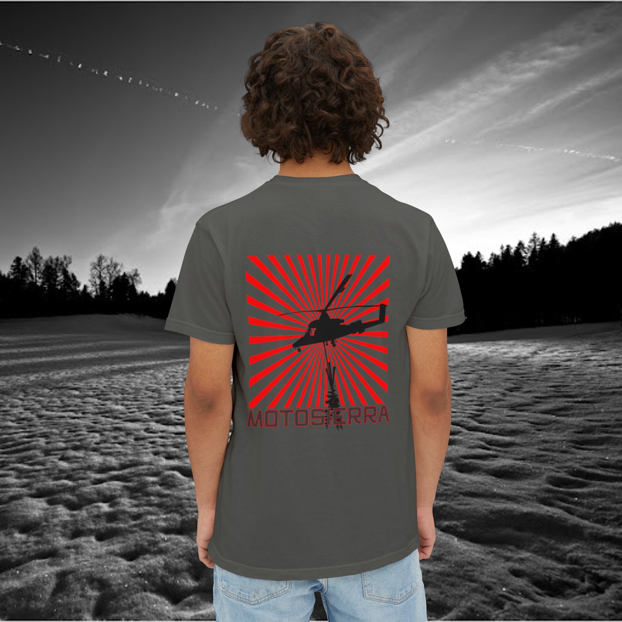 Interlocking Love Unisex Pocket T-Shirt - Premium Garment-Dyed Tee