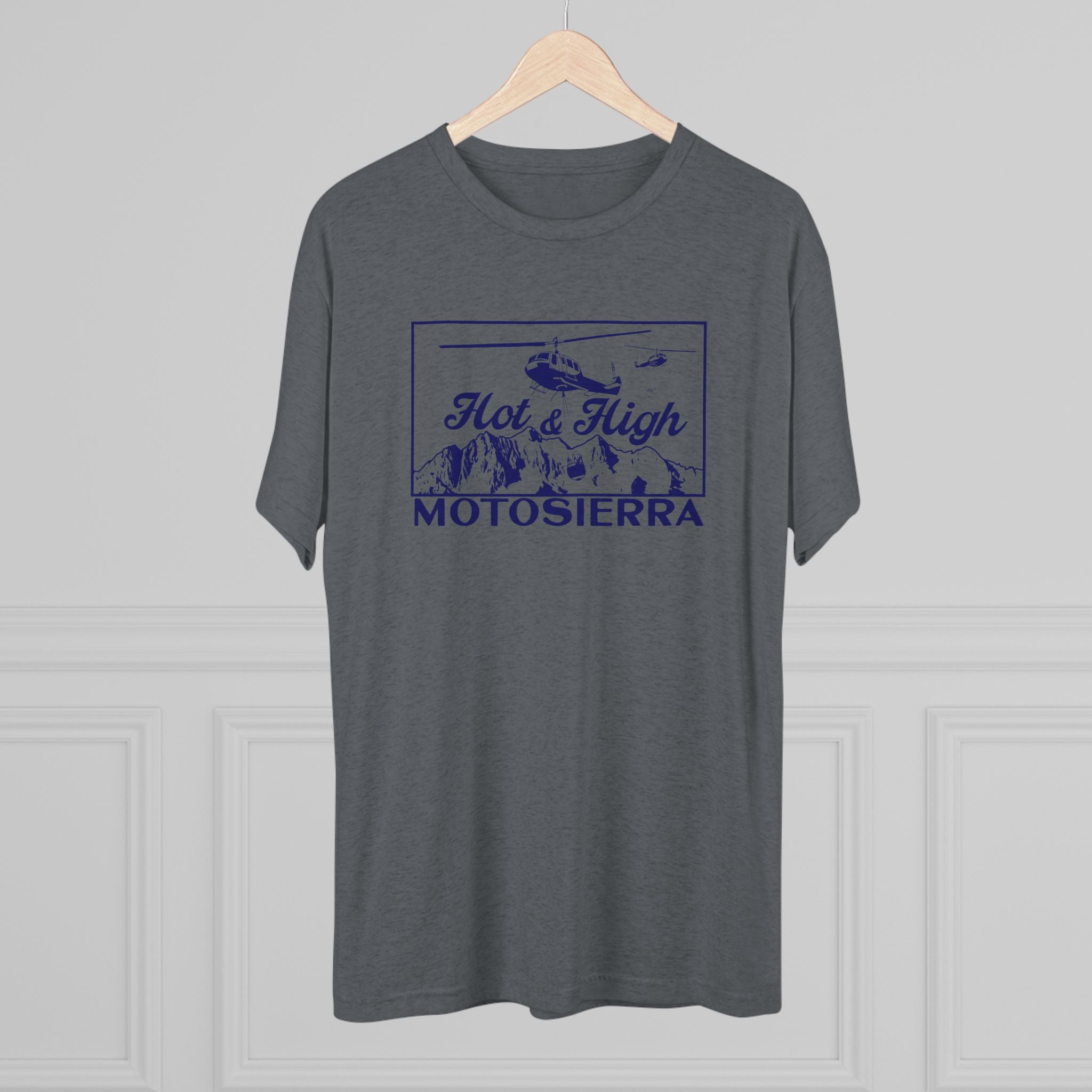 Hot & High Unisex Tri-Blend Crew Tee