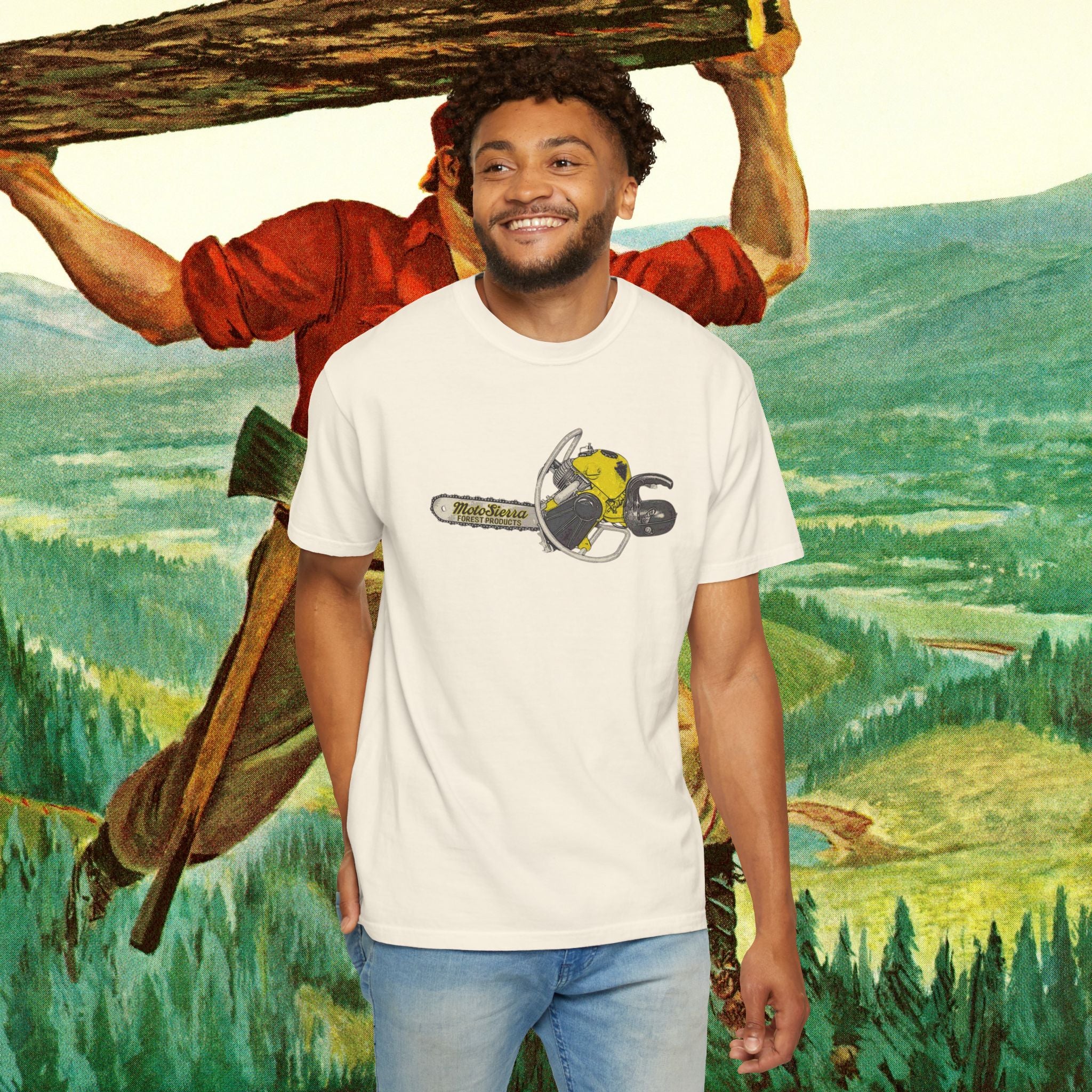 Vintage Chainsaw Unisex T-Shirt | Lumberjack Style | Casual Wear for Outdoorsman, Gift for Father's Day, Tree Lover Gift, Vintage Vibe, [...]