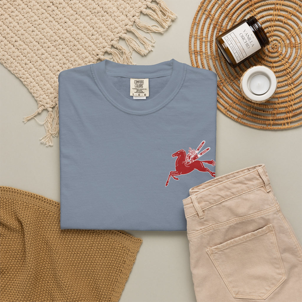 Pegasus Unisex Garment-Dyed T-shirt