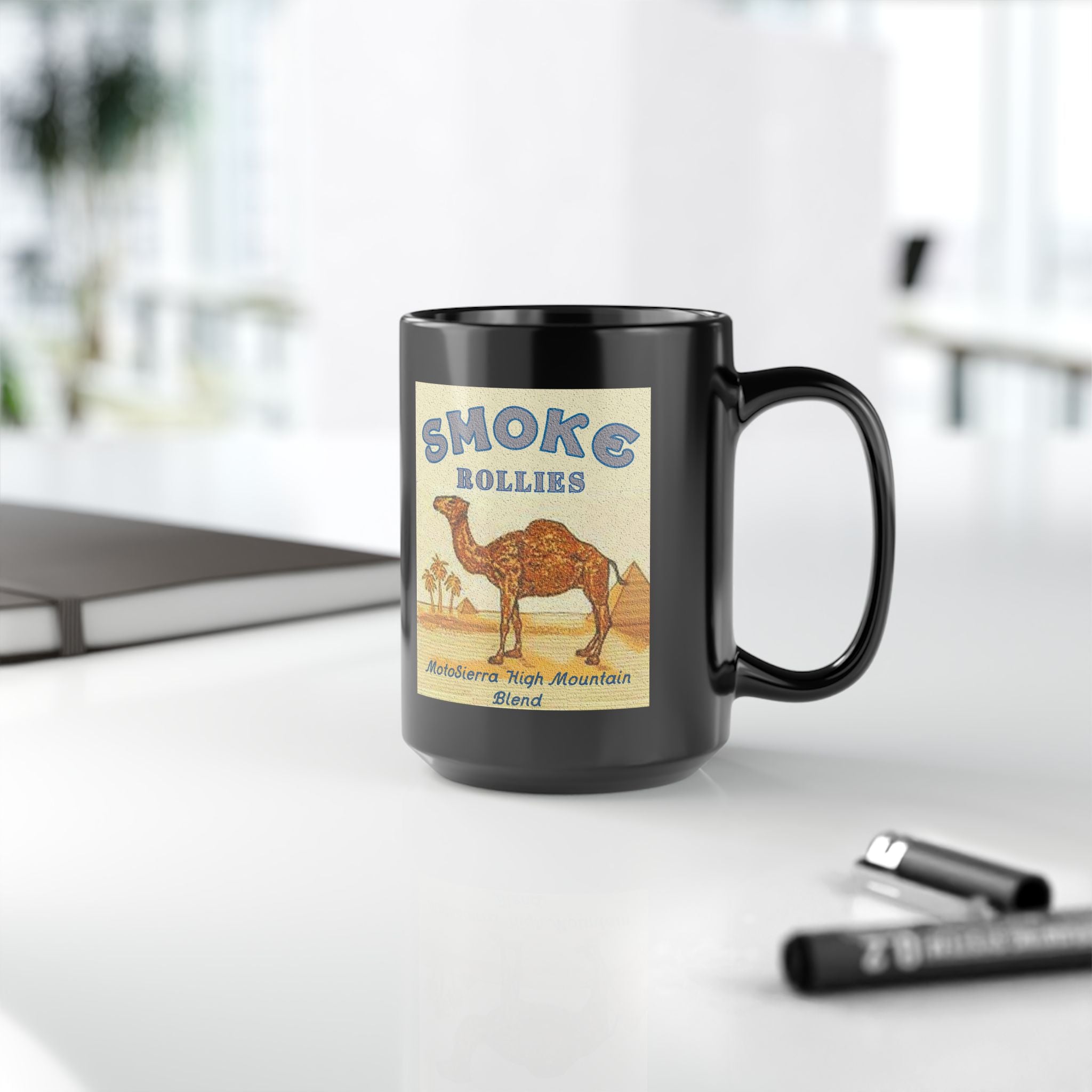 Turkish Blend Black Mug, 15oz