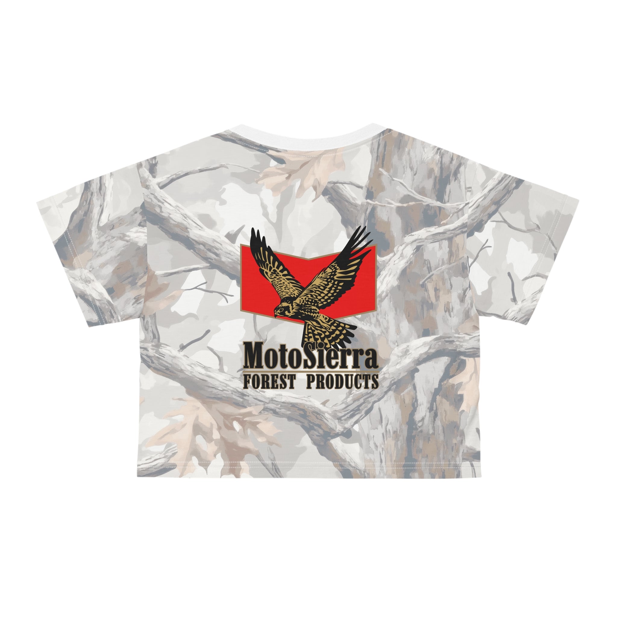 Ghost Camo Crop Tee