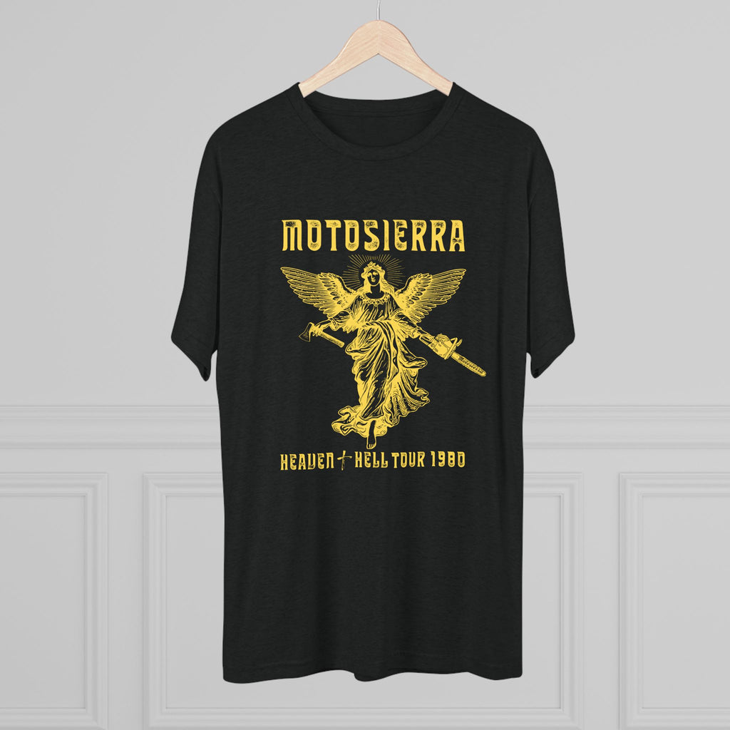 Motosierra Heaven & Hell 1980 Unisex Tri-Blend