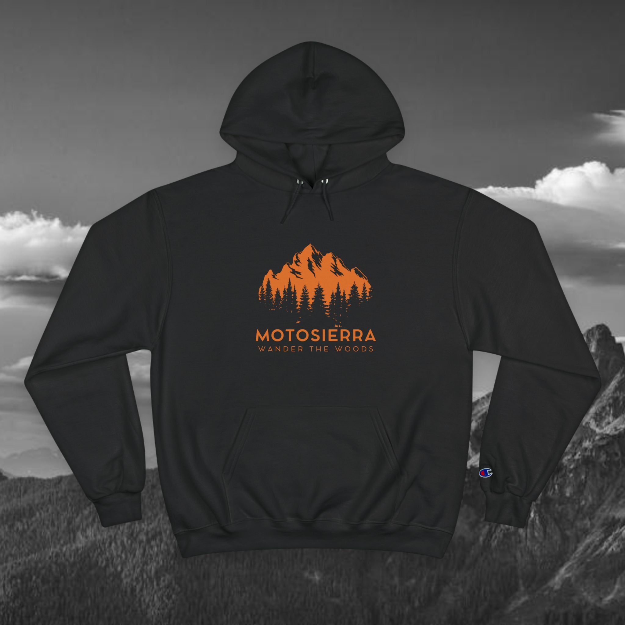 Motosierra Wander the Woods Champion Hoodie - Cozy Outdoor Apparel for Adventurers