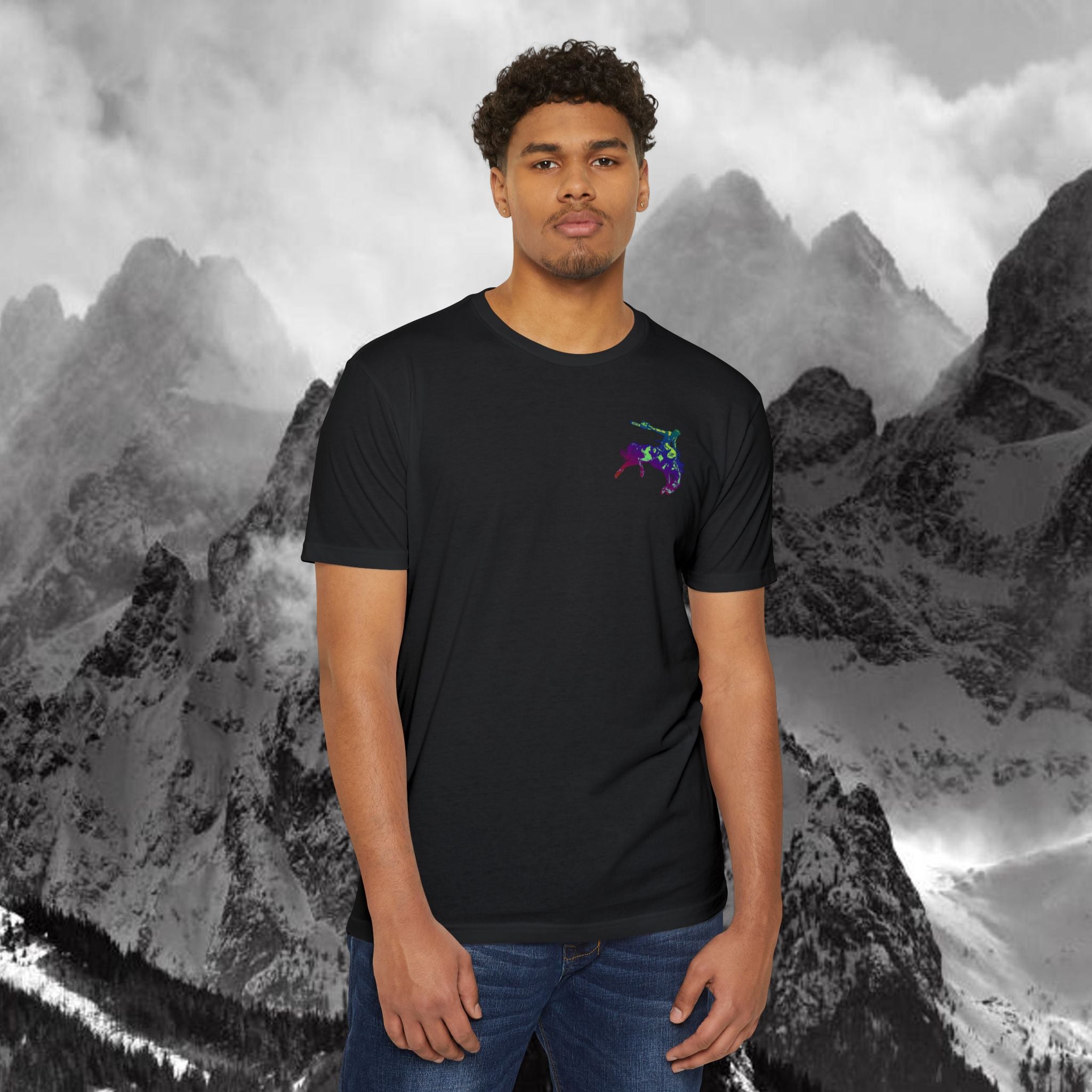 The Neon Dart Unisex CVC Jersey T-shirt