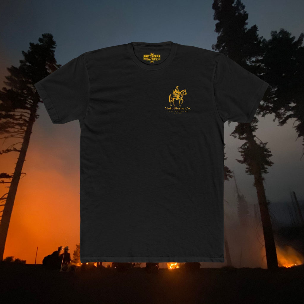 MotoSierra Co. Unisex Cotton Crew Tee