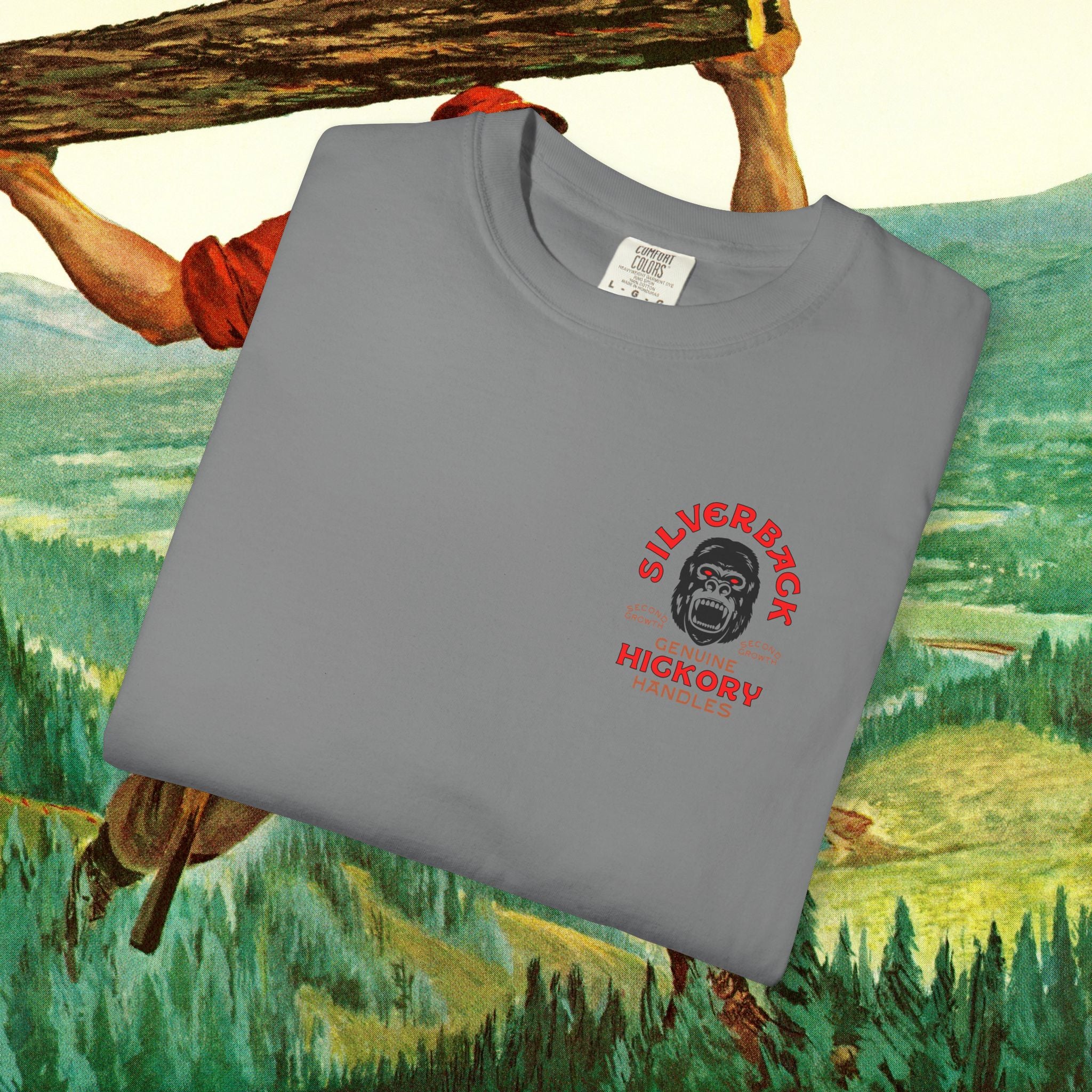 Silverback Axe Handles Unisex Garment-Dyed T-shirt