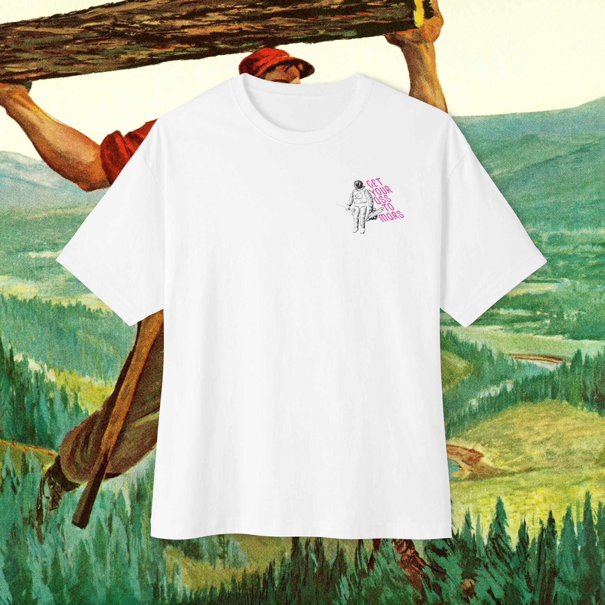 Mars Unisex Oversized Boxy Tee