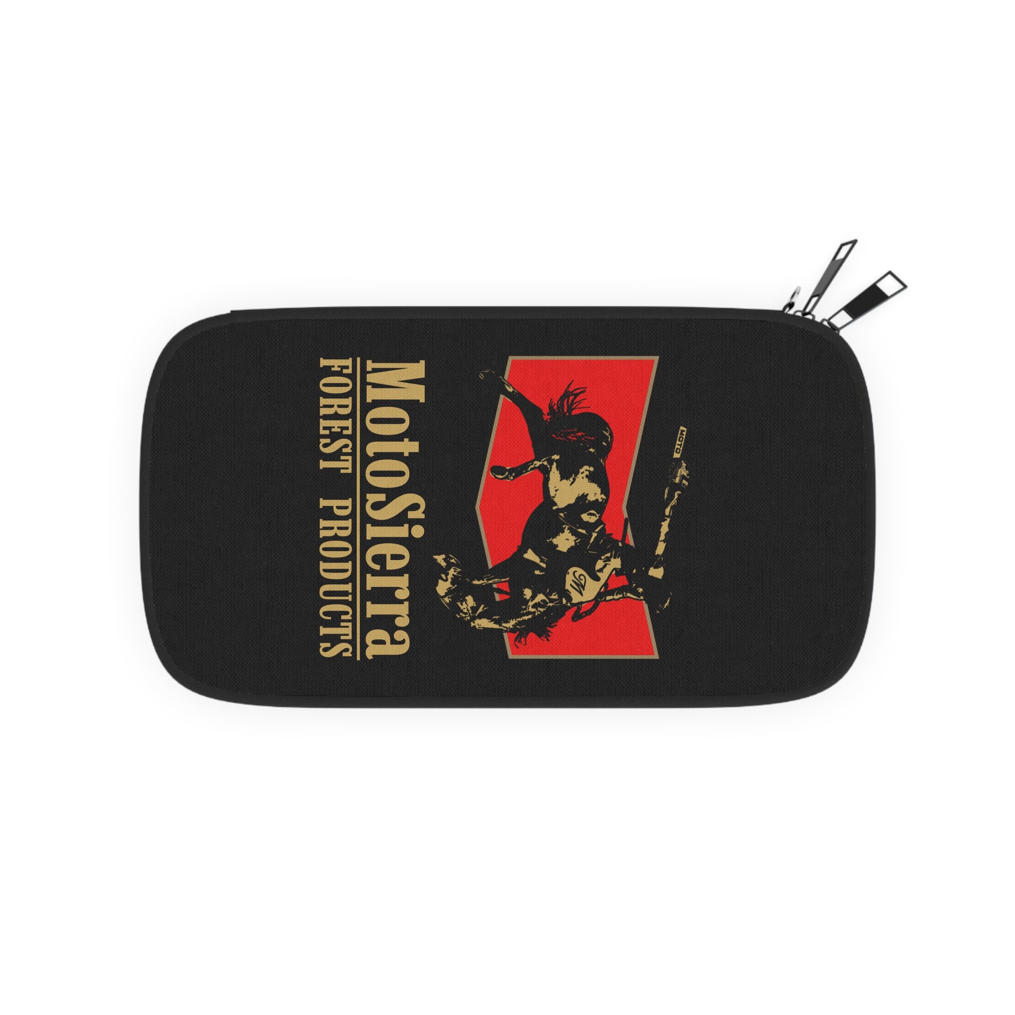 Equipment Time Book Zippered Pouch with removable lanyard