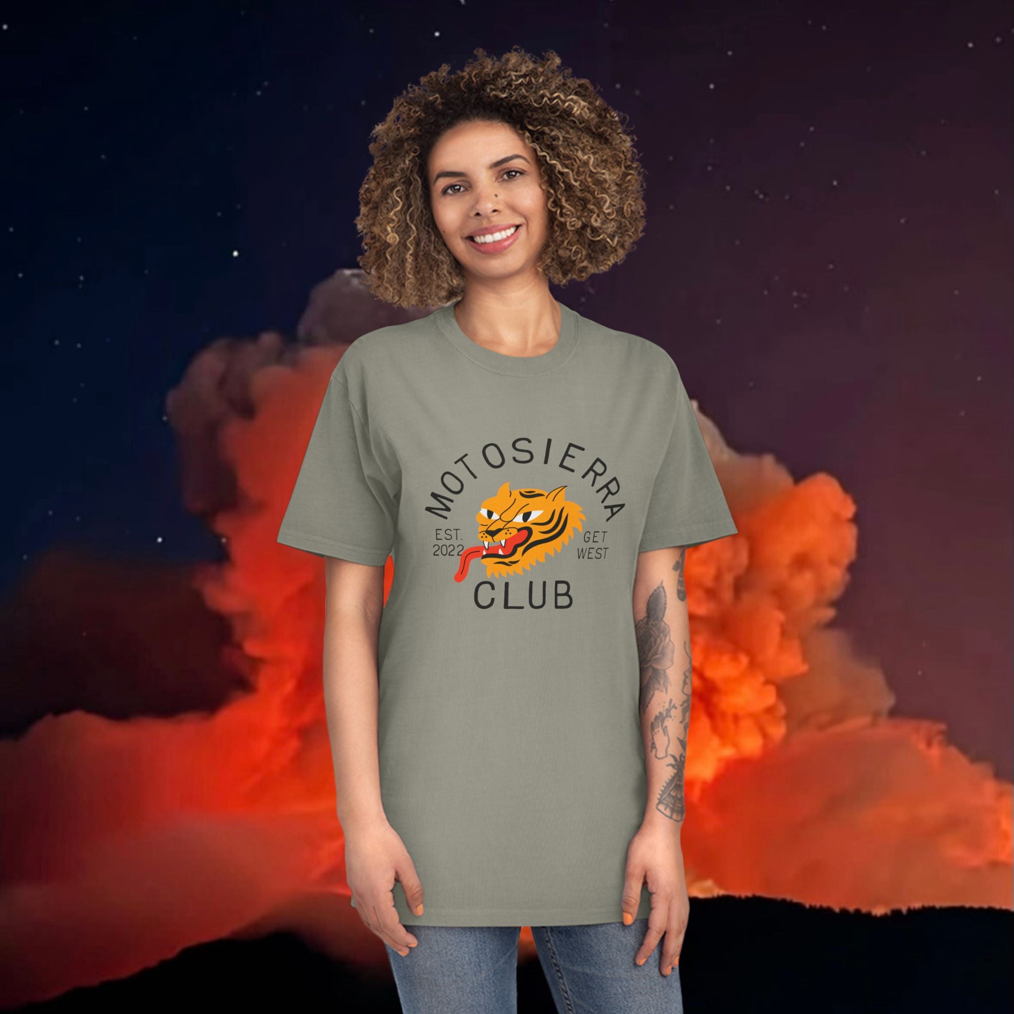 MotoSierra Club Unisex Faded Shirt