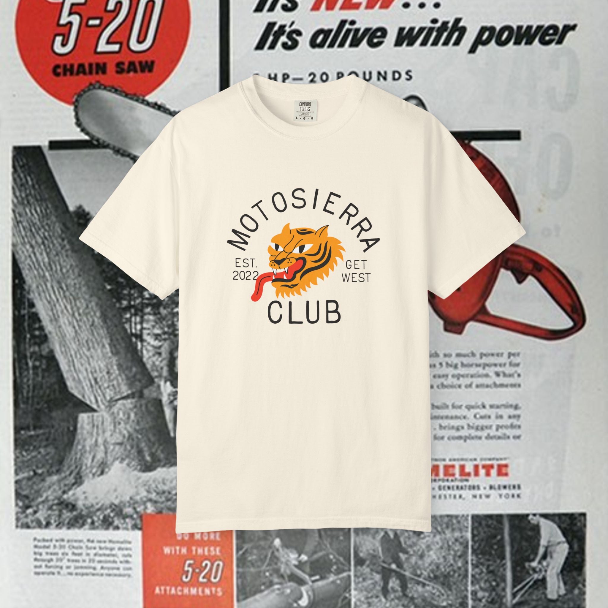 Vladivostok Unisex Garment-Dyed T-shirt