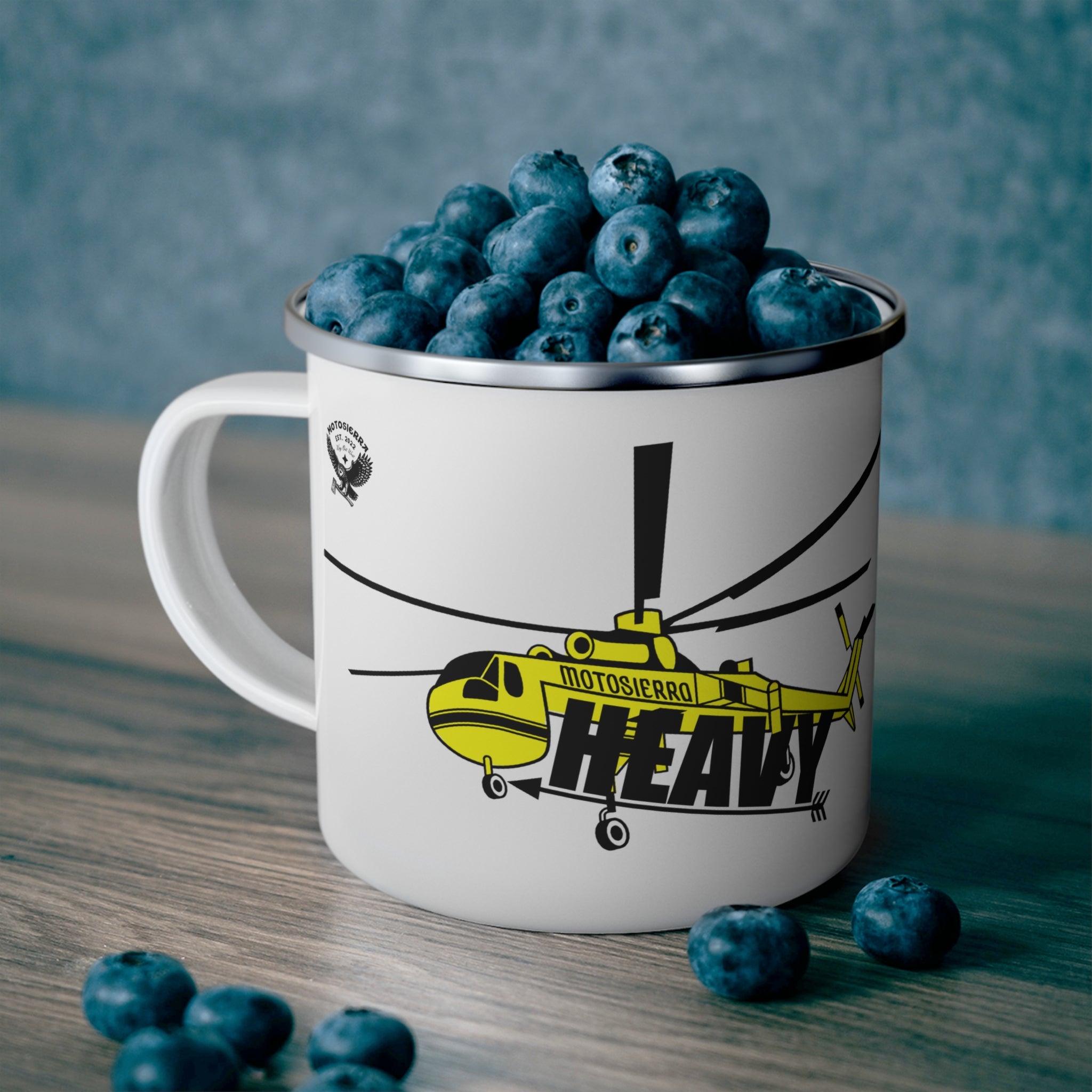 Big Zero Enamel Camping Mug