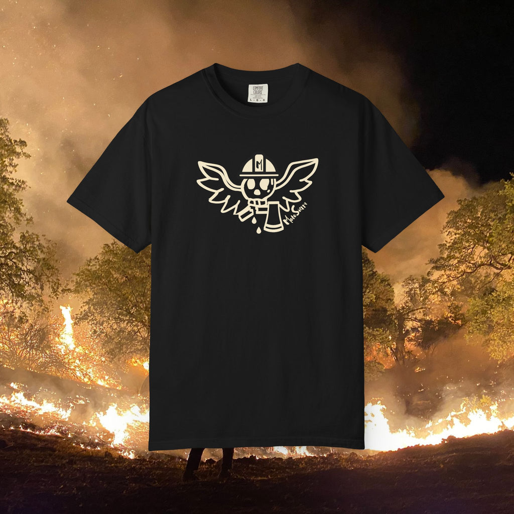 Les Halles Unisex Garment-Dyed T-shirt