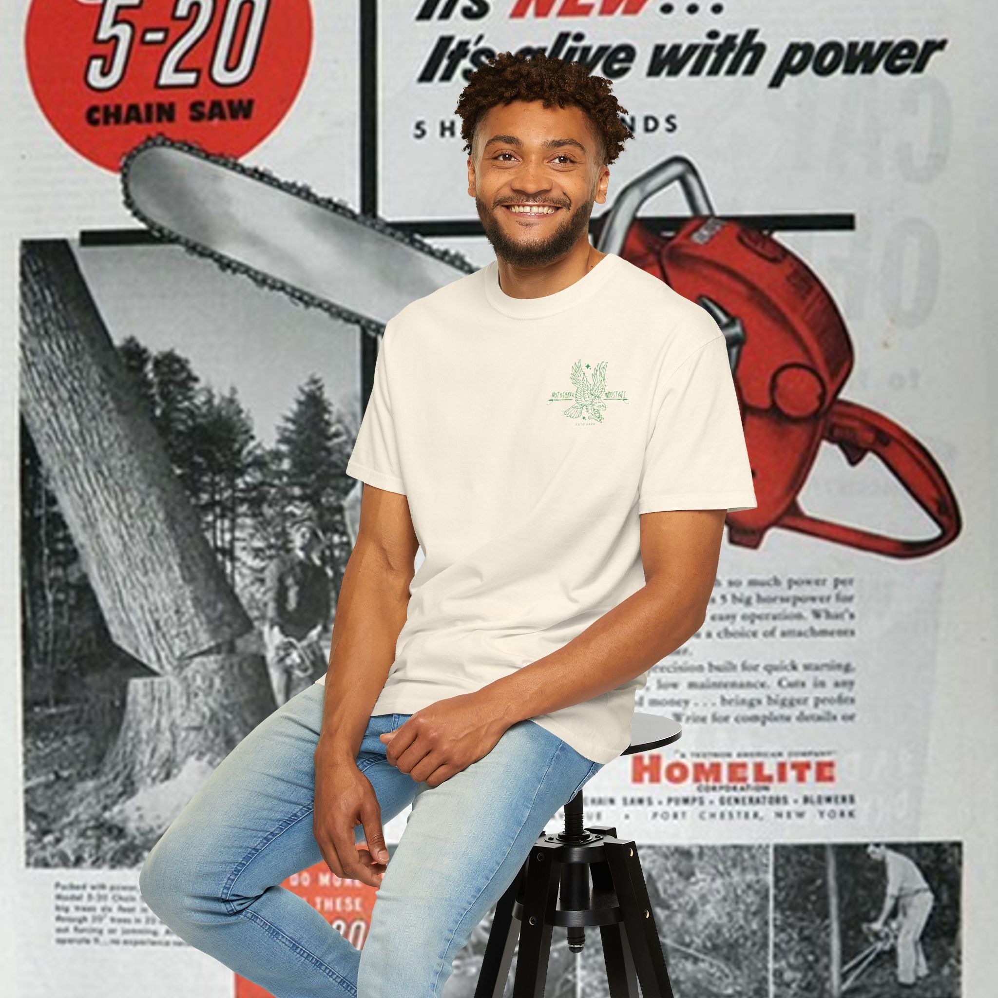 Peavey Unisex Garment-Dyed T-shirt