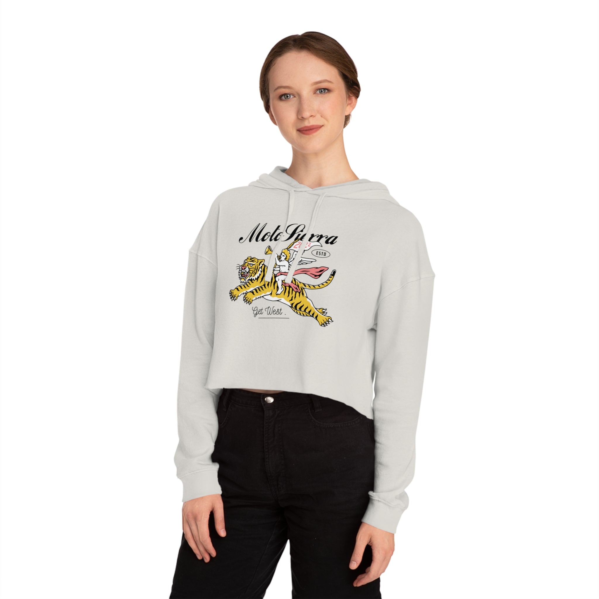 Get West Women’s Cropped Hooded Sweatshirt