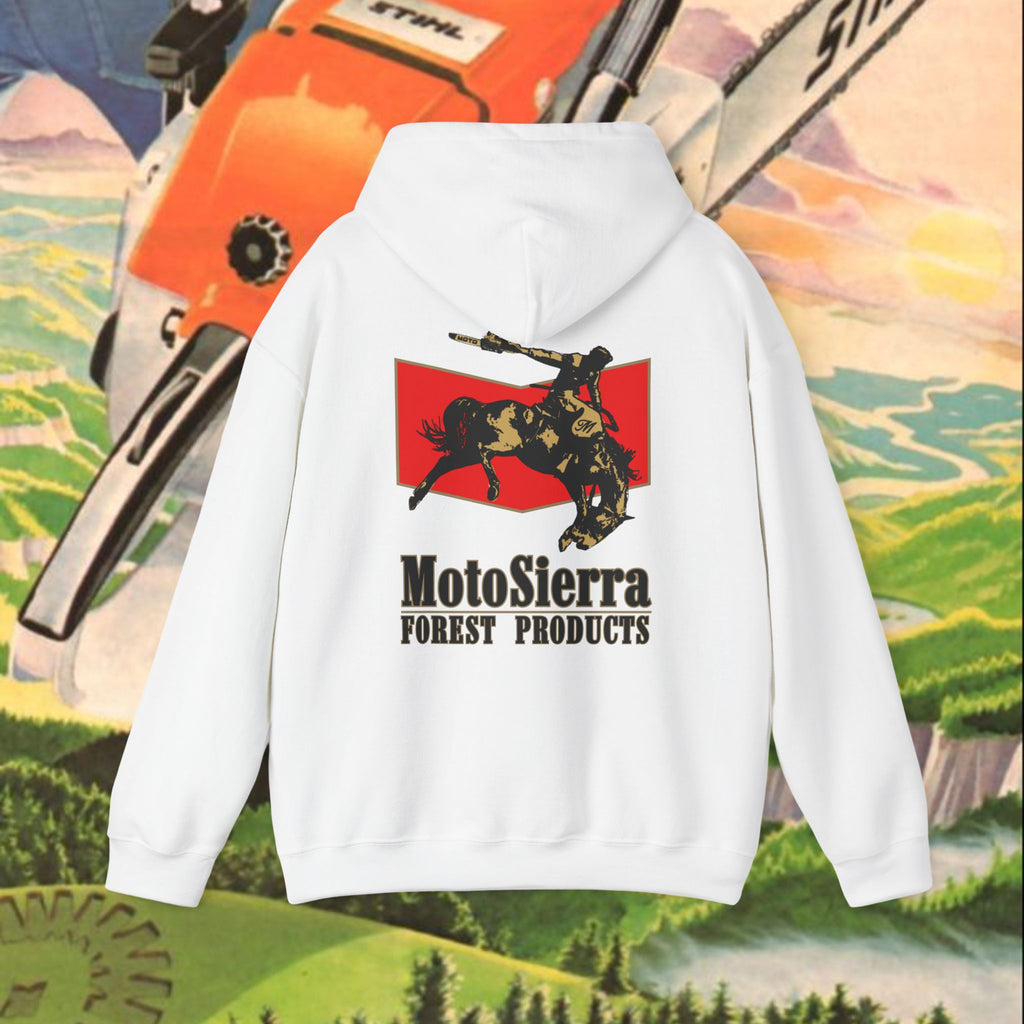 EUROPE ONLY Chevron Cowboy Logo Unisex Heavy Blend™ Hooded Sweatshirt