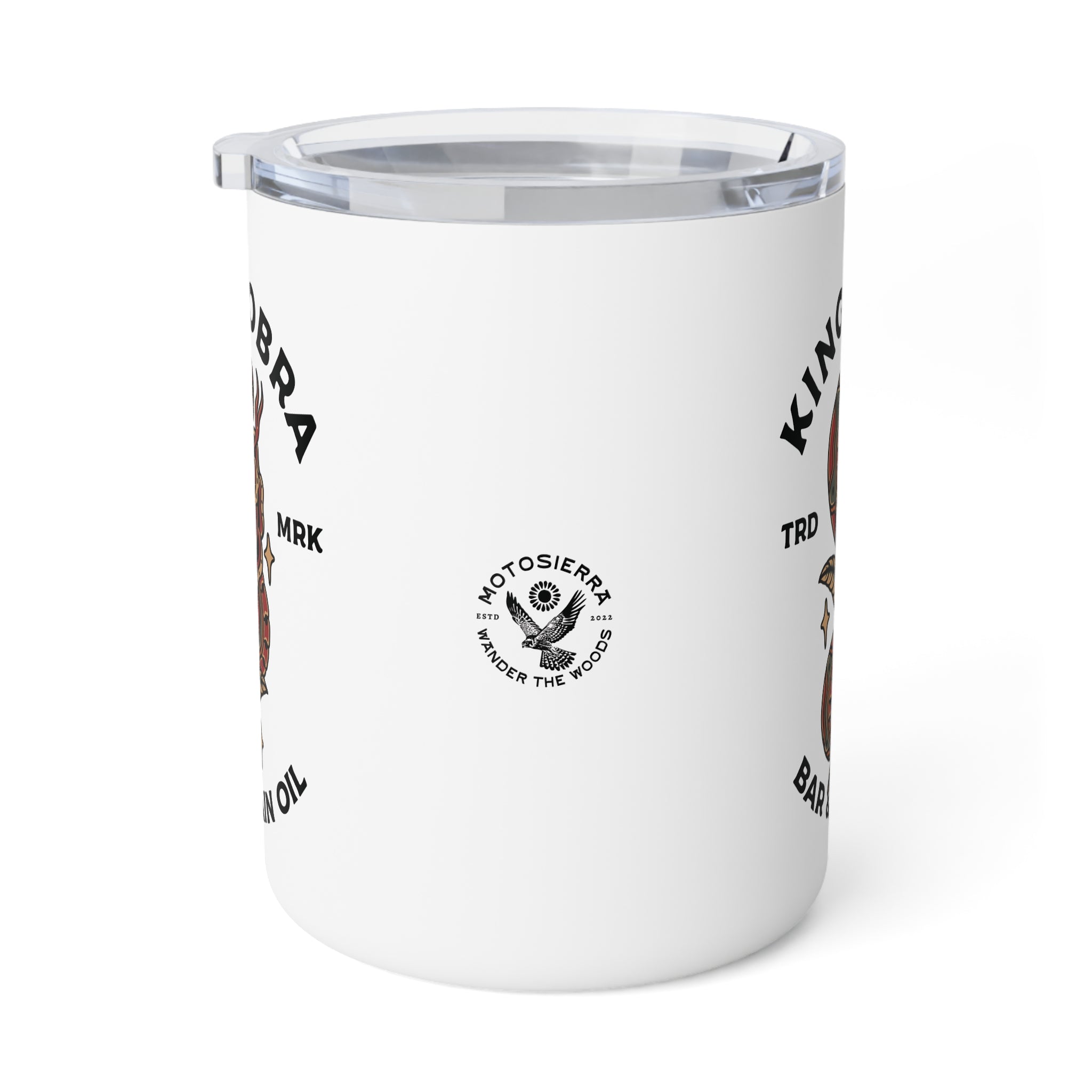 King Cobra Insulated Travel Mug, Camping Coffee Cup