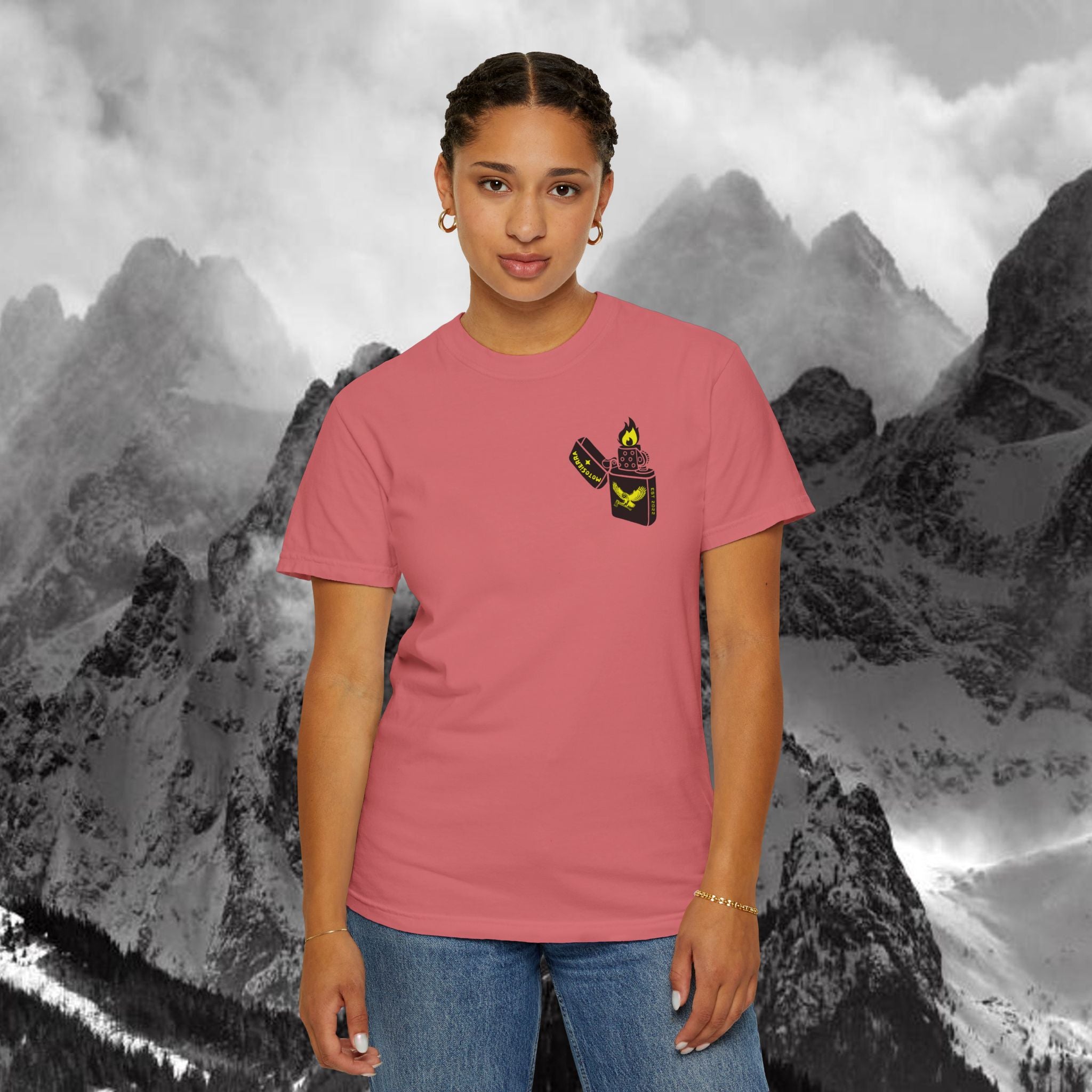 Flint Unisex Garment-Dyed T-shirt
