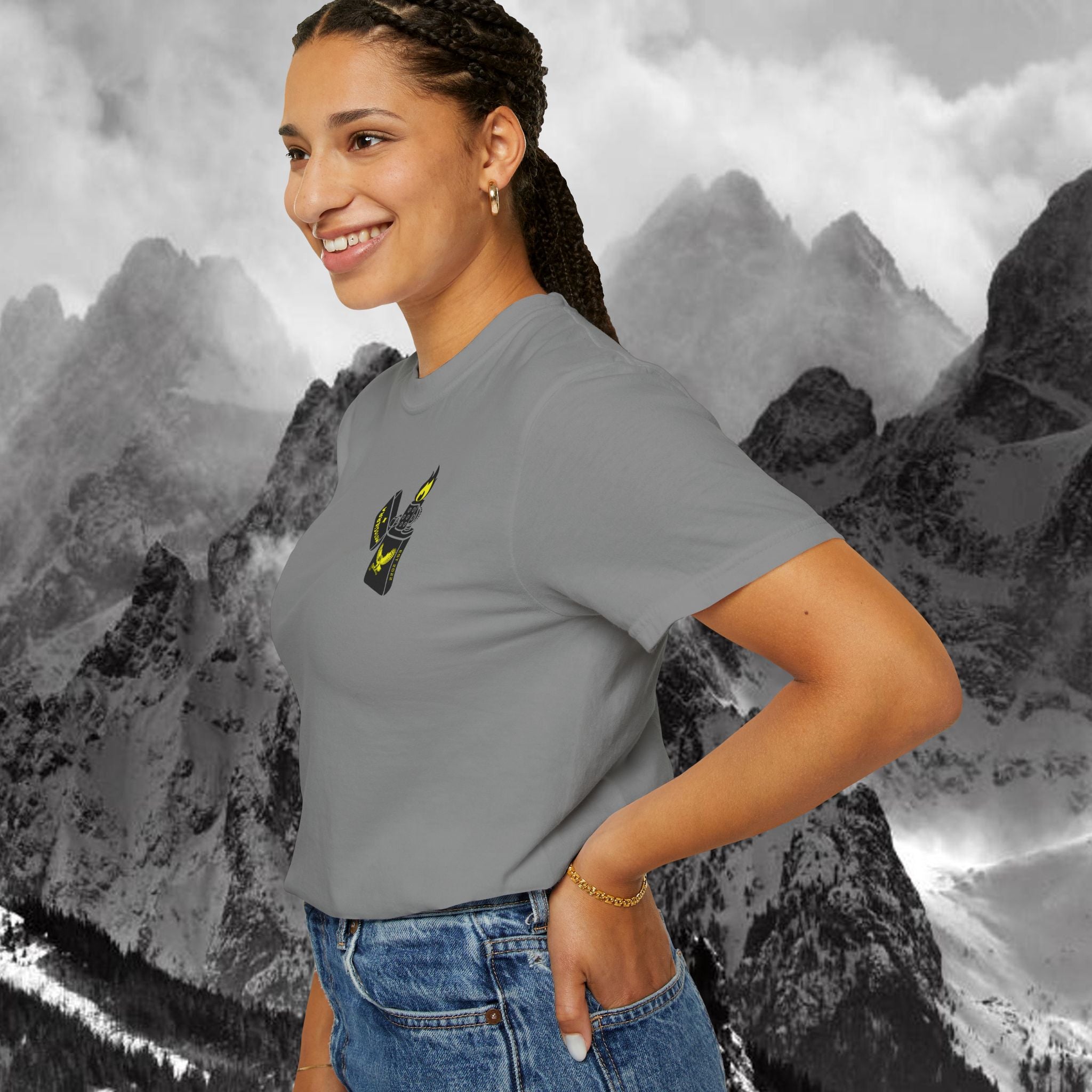 Flint Unisex Garment-Dyed T-shirt