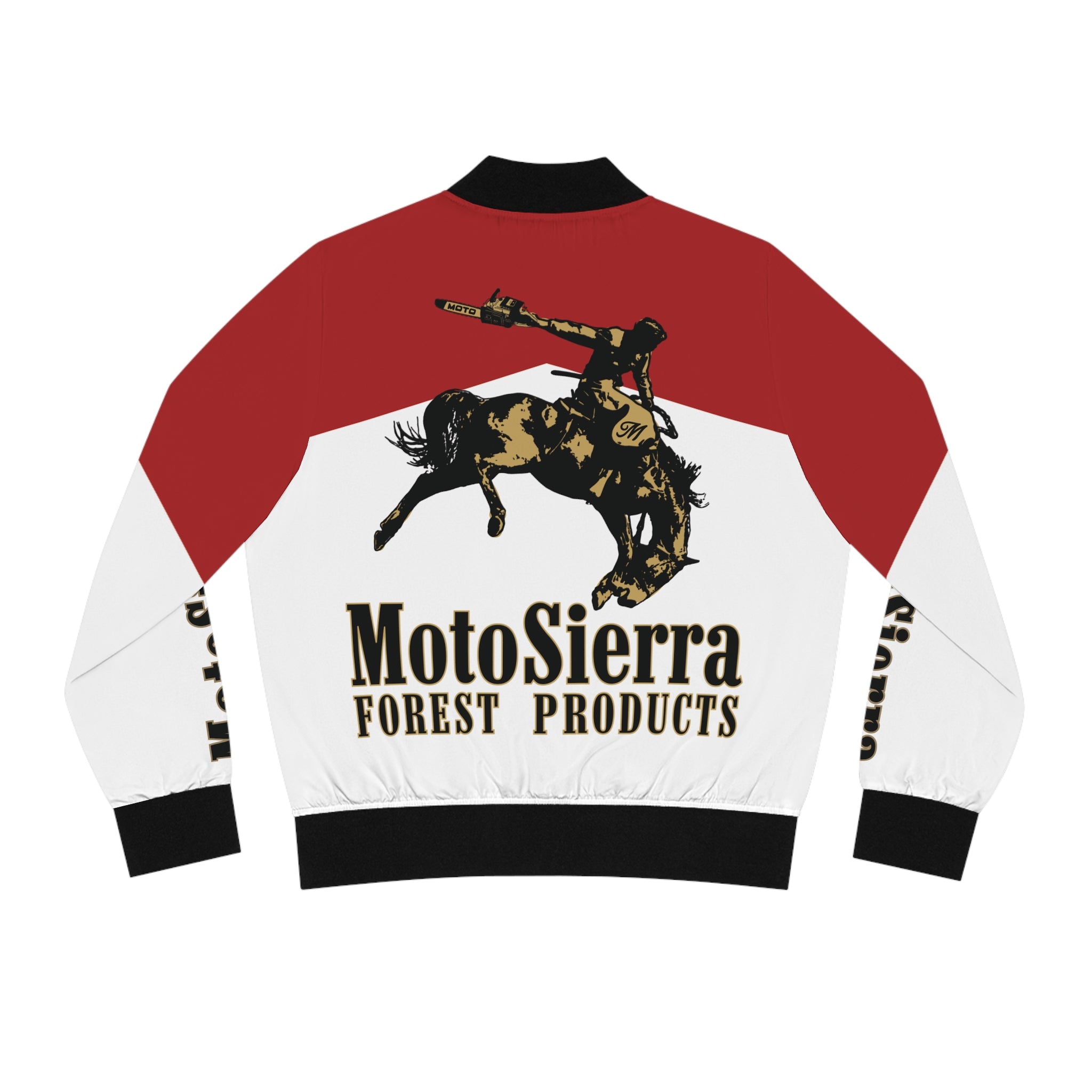 MotoSierra Women's Bomber Jacket -