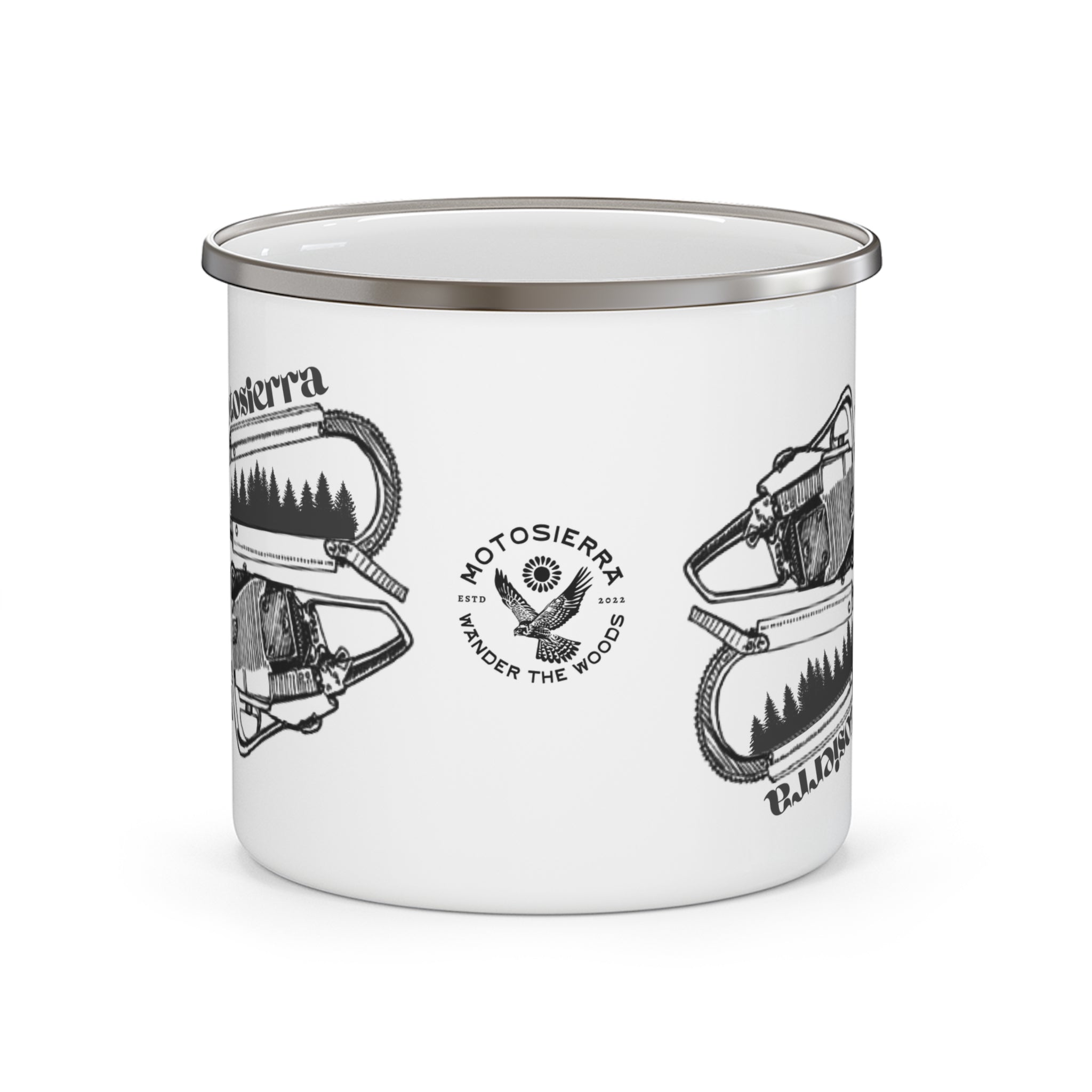 Bow Bar Enamel Camping Mug