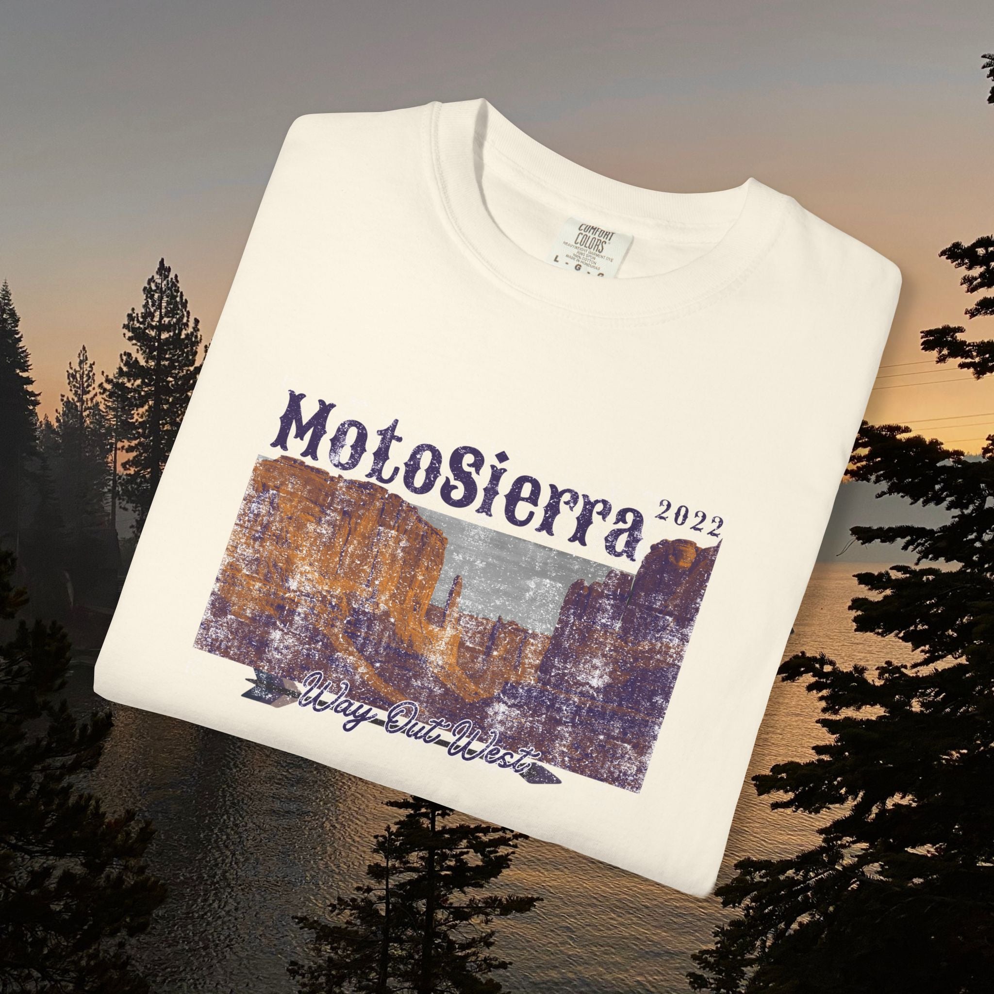 Monument Unisex Garment-Dyed T-shirt