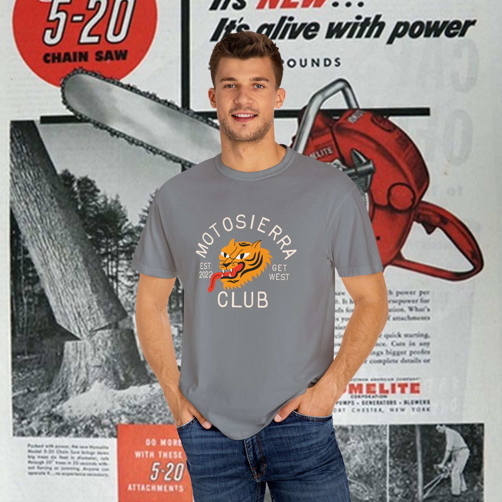 Vladivostok Unisex Garment-Dyed T-shirt