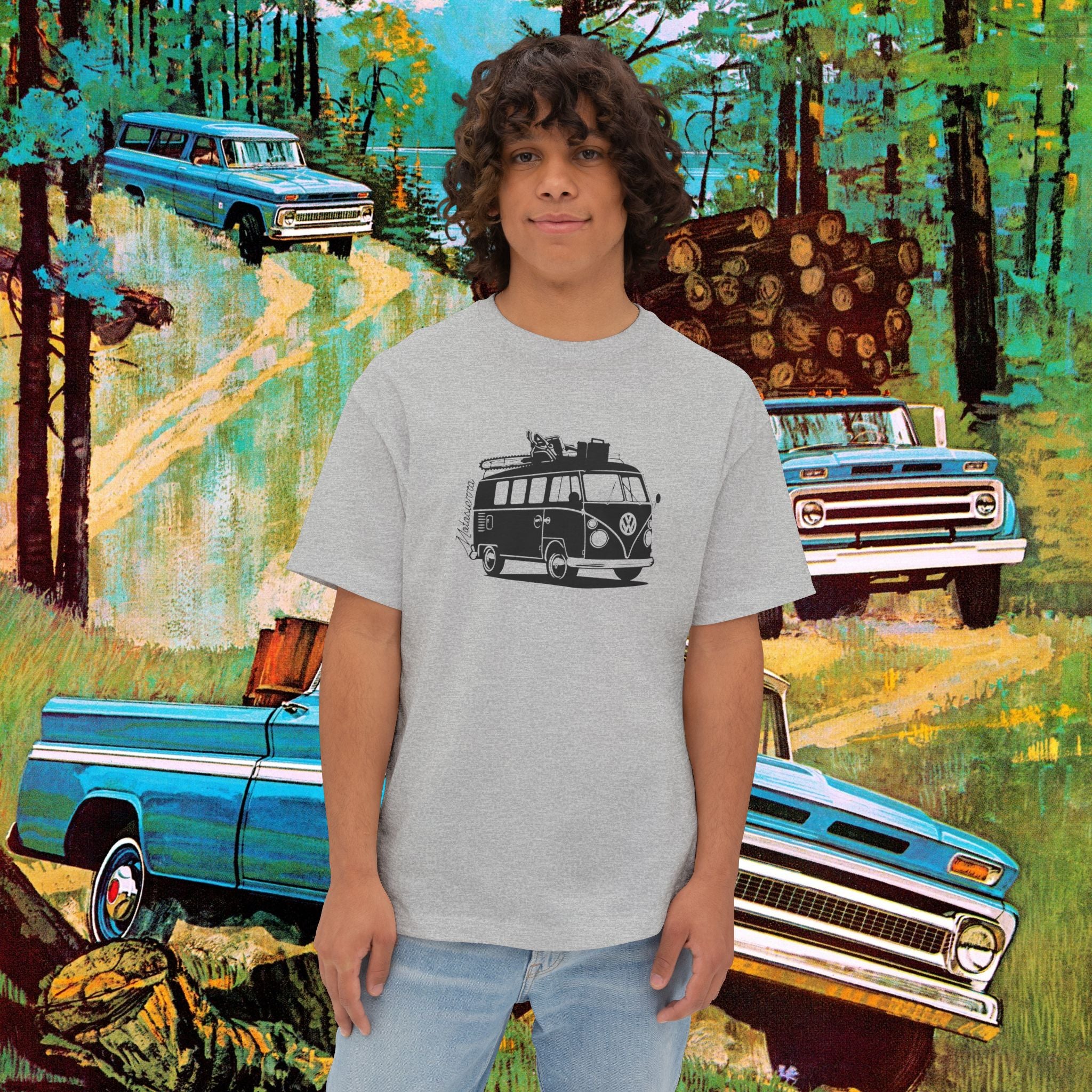 Magic Bus Unisex Oversized Boxy Tee