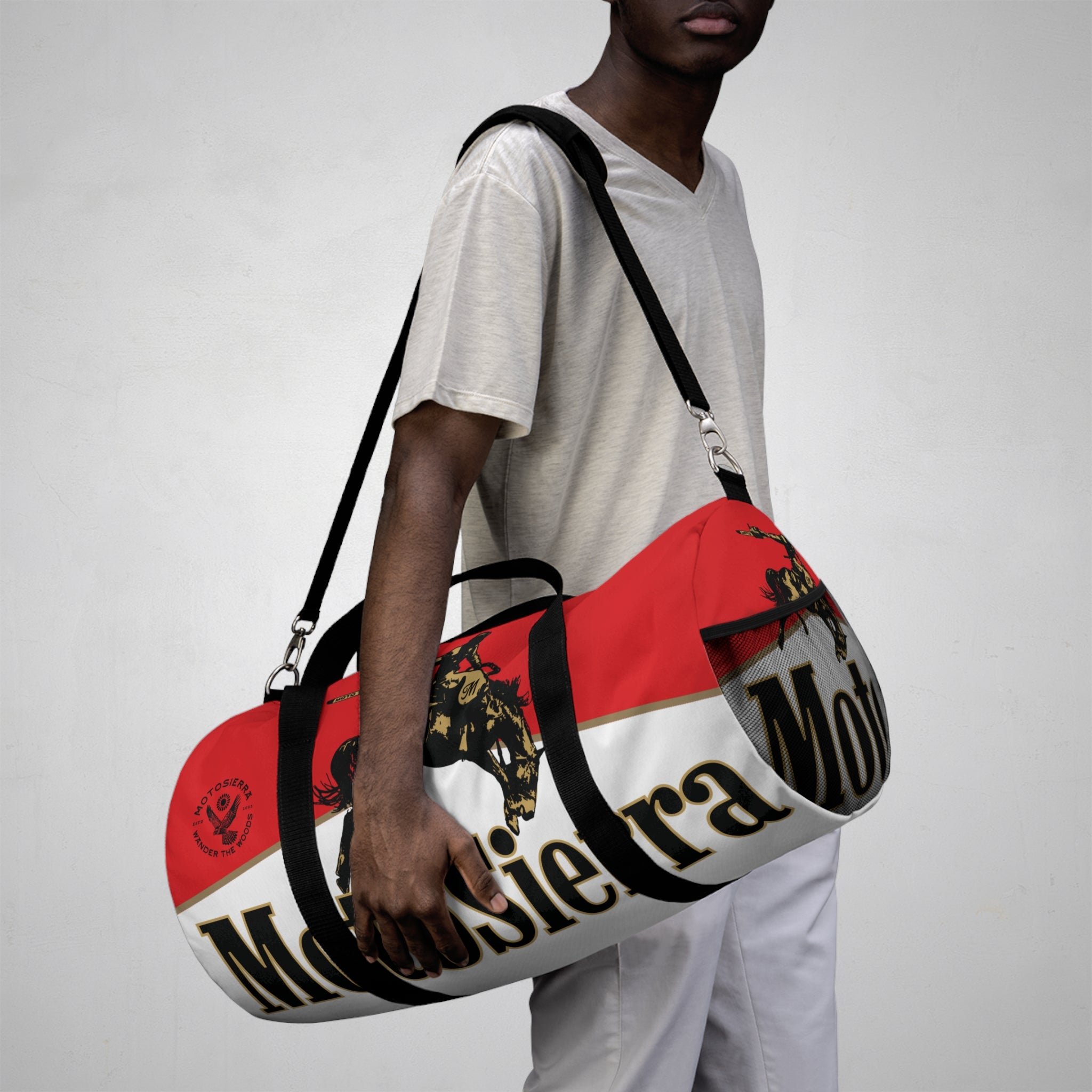 MotoSierra Classic Logo Duffel Bag