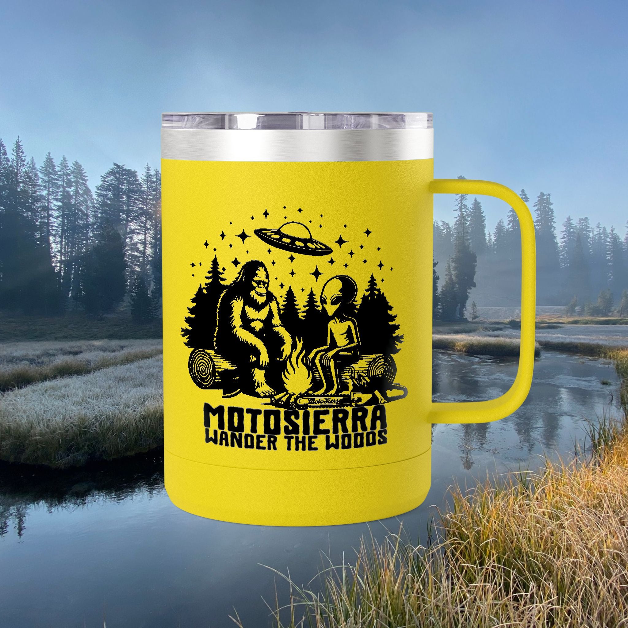 Just Us Bros Camping Coffee Mug | Adventure Mug | Outdoor Tumbler