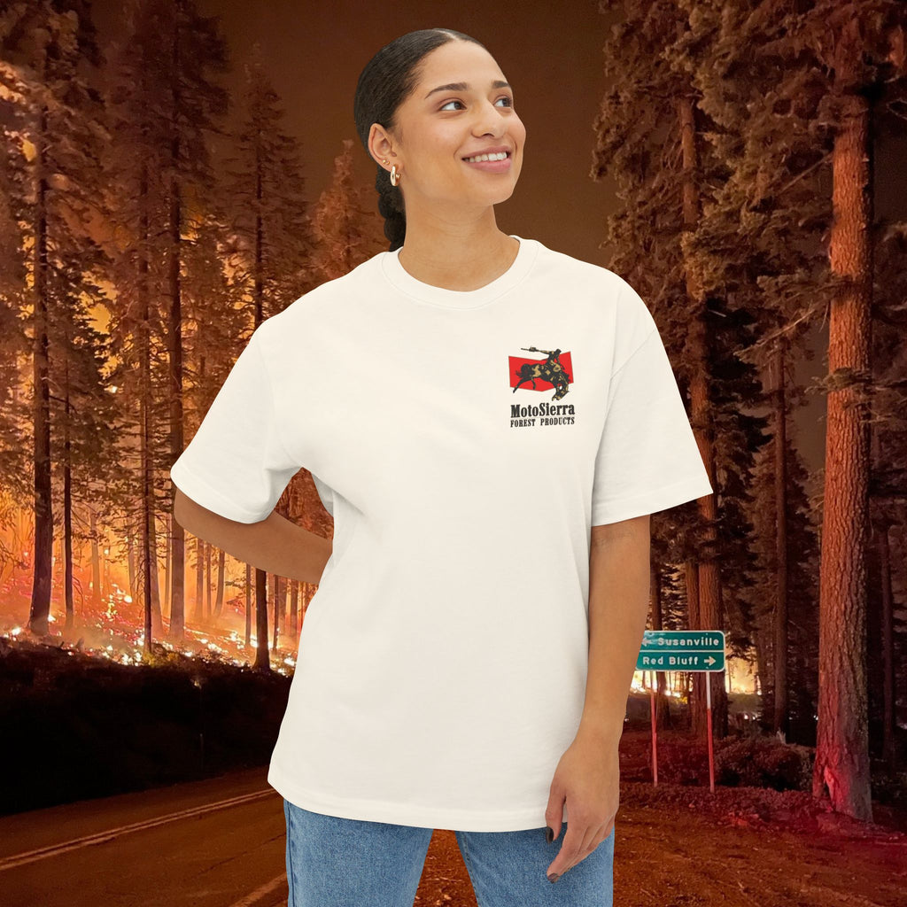 Classic Cowboy Logo Unisex Oversized Boxy Tee
