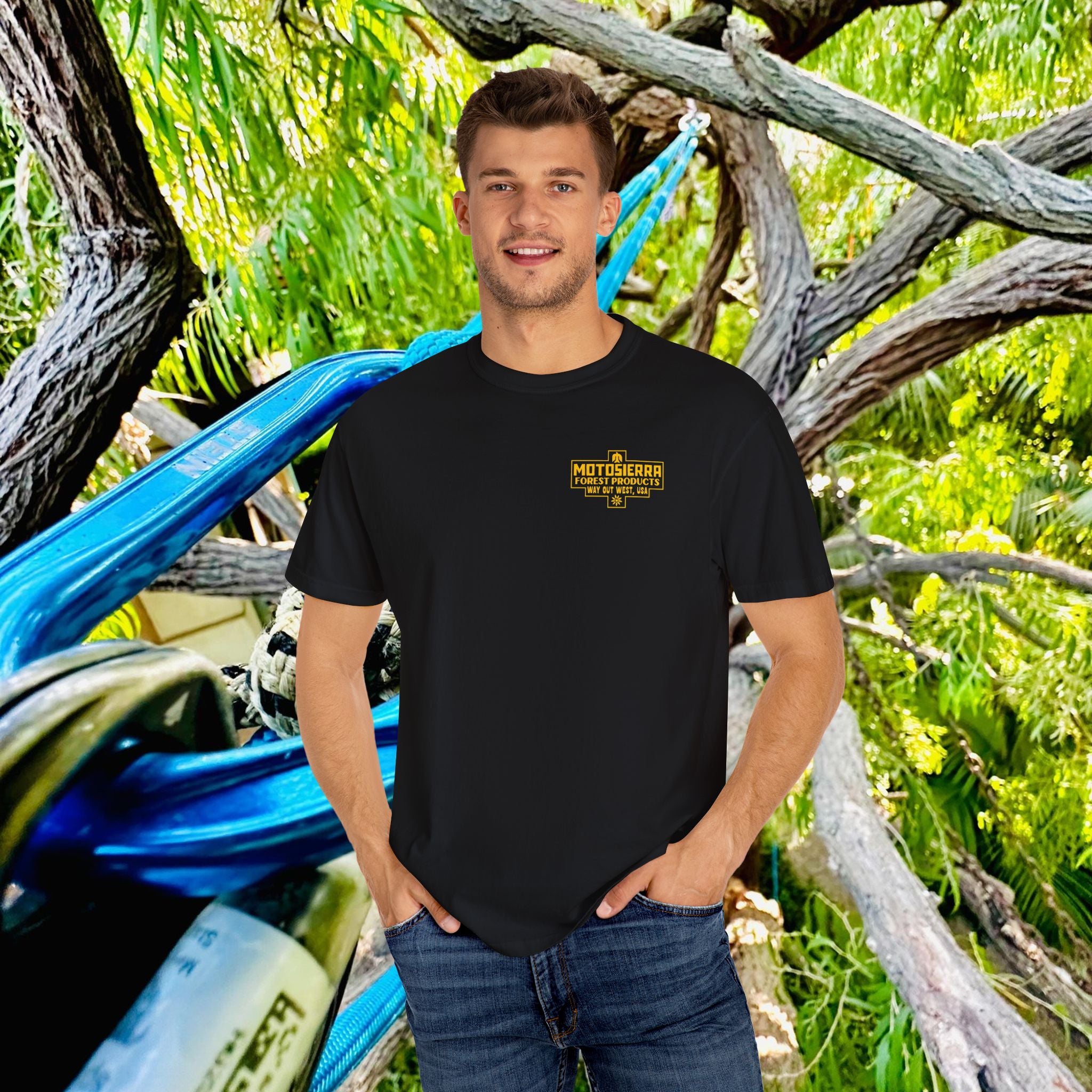 Eagle Unisex Garment-Dyed T-shirt