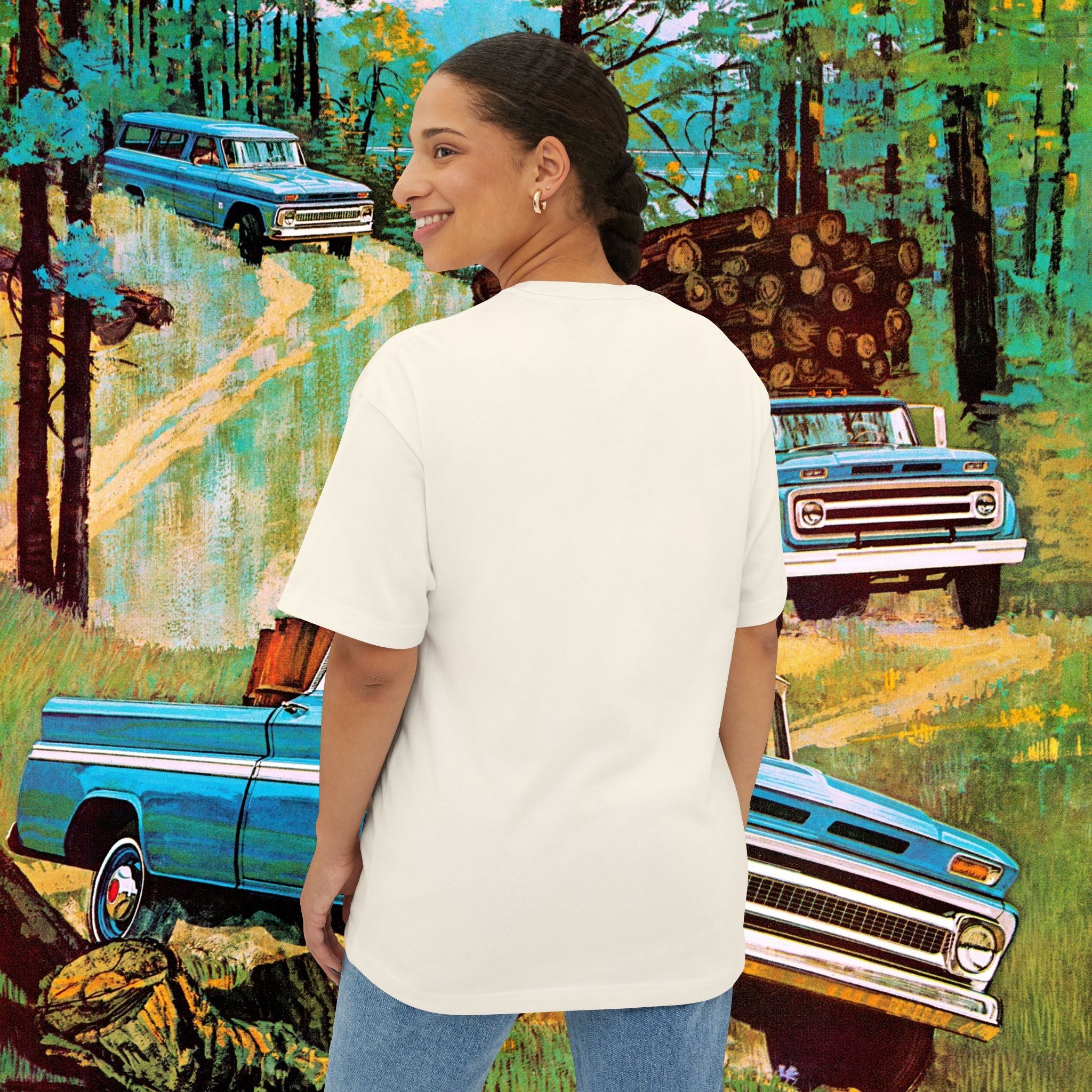 Magic Bus Unisex Oversized Boxy Tee