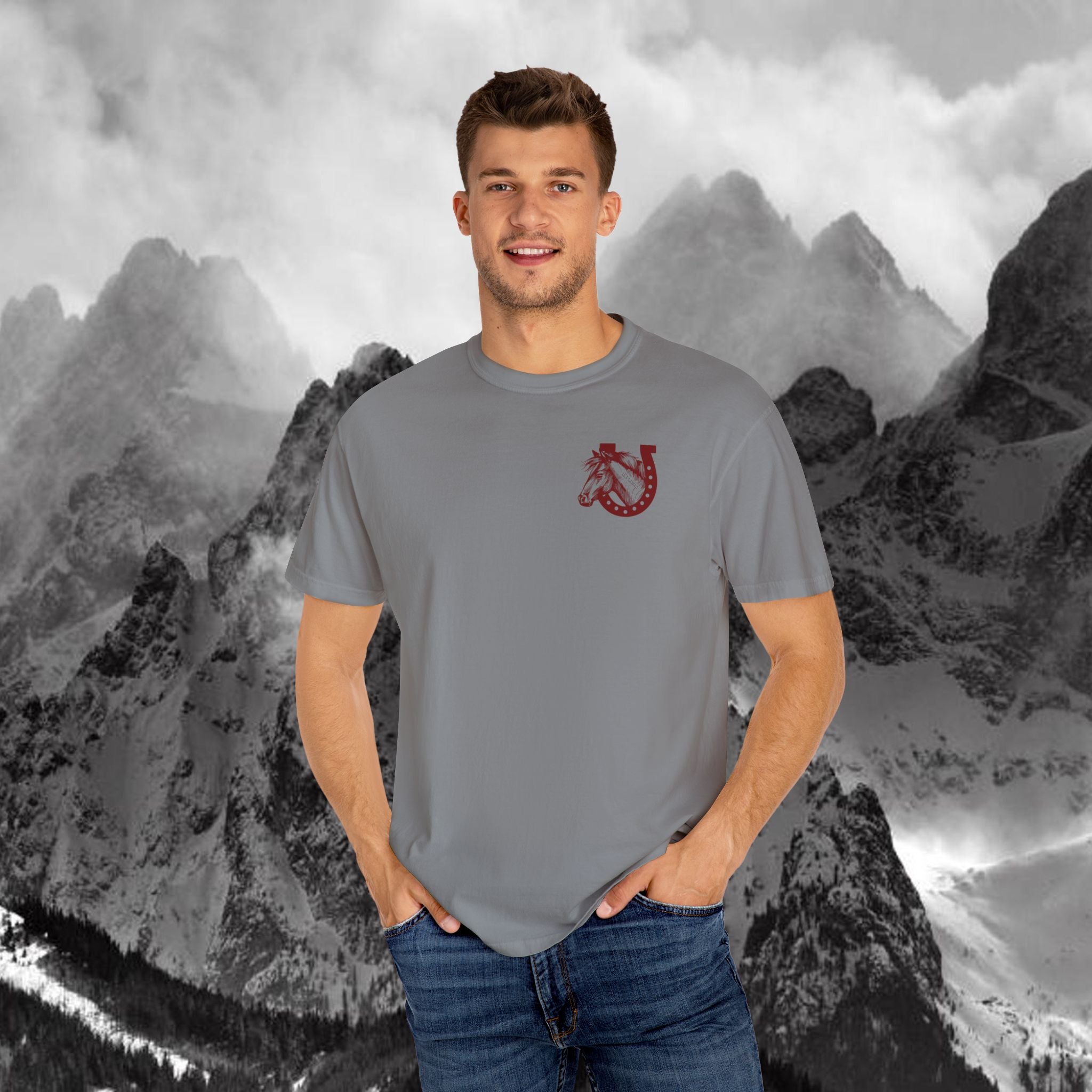 Red Ant Racing Unisex Garment-Dyed T-shirt