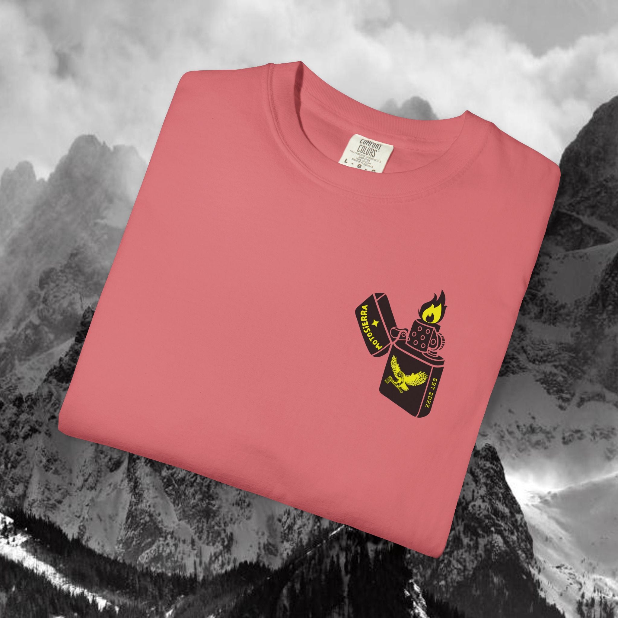 Flint Unisex Garment-Dyed T-shirt