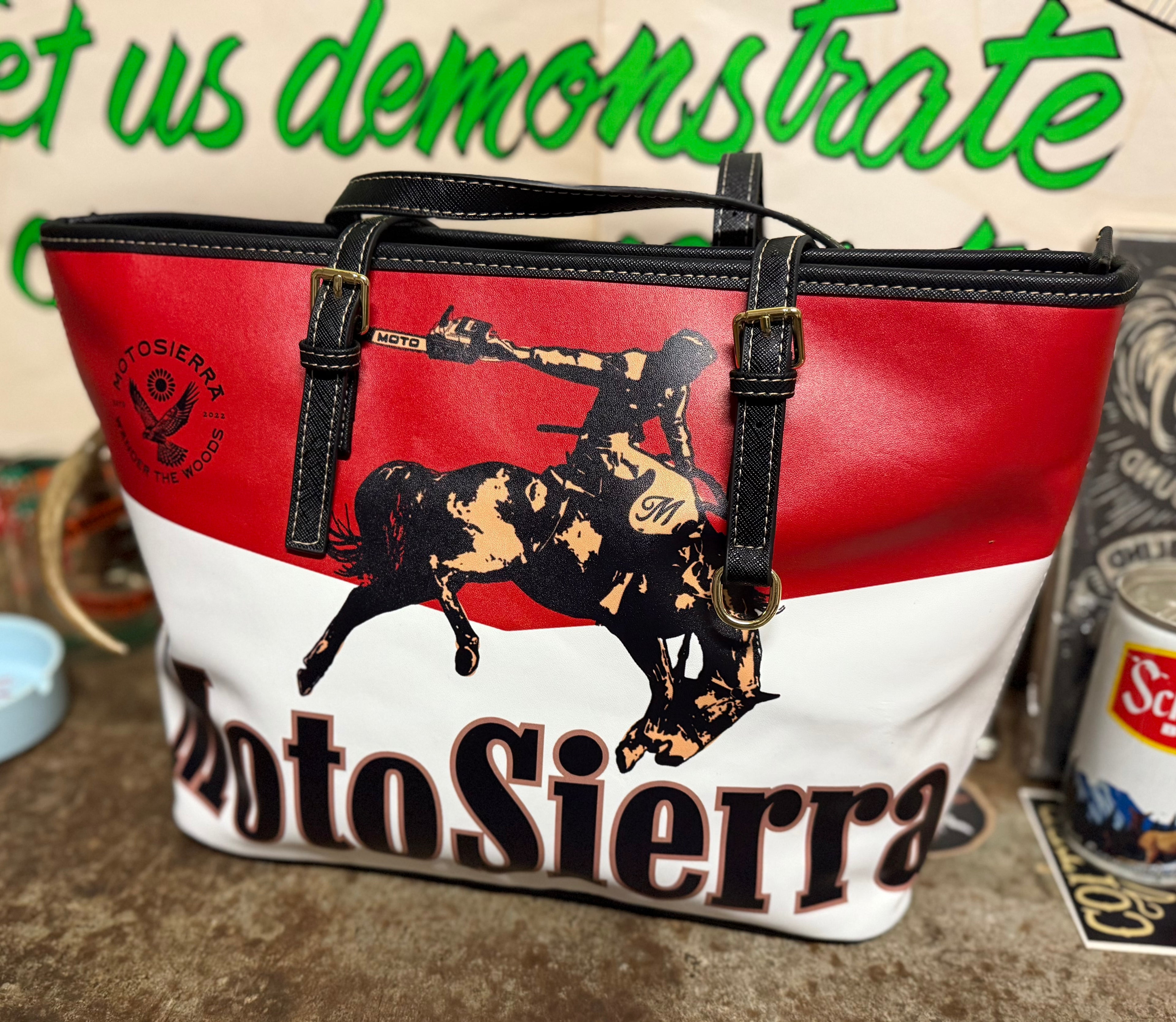 Moto Cowboy Artificial Leather Shoulder Bag Stylish Tote, Everyday Accessory, Women's Handbag