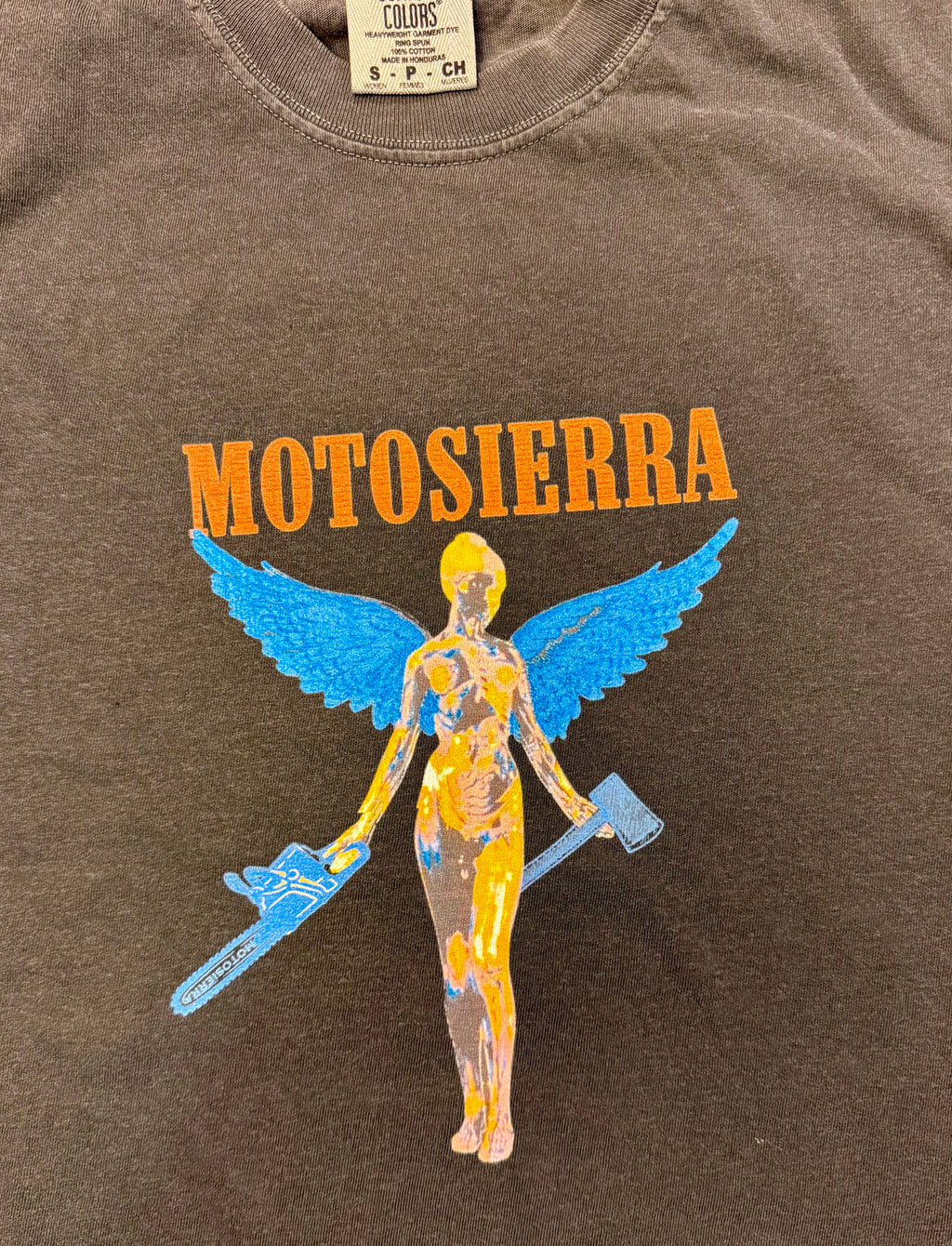 Aberdeen Garment-Dyed T-Shirt with Artistic Print, Casual Wear, Unique Gift, Graphic Tee
