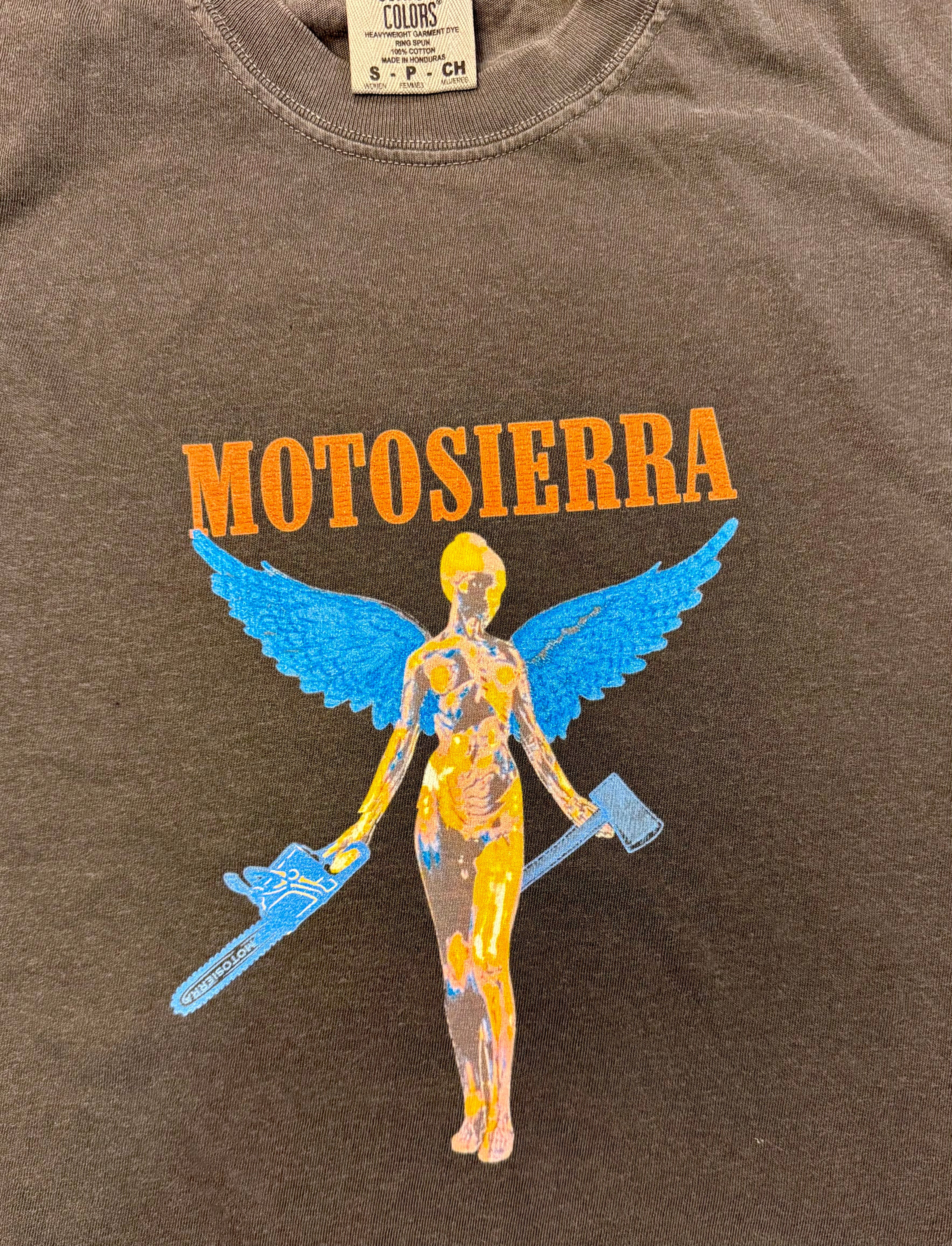 Aberdeen Garment-Dyed T-Shirt with Artistic Print, Casual Wear, Unique Gift, Graphic Tee