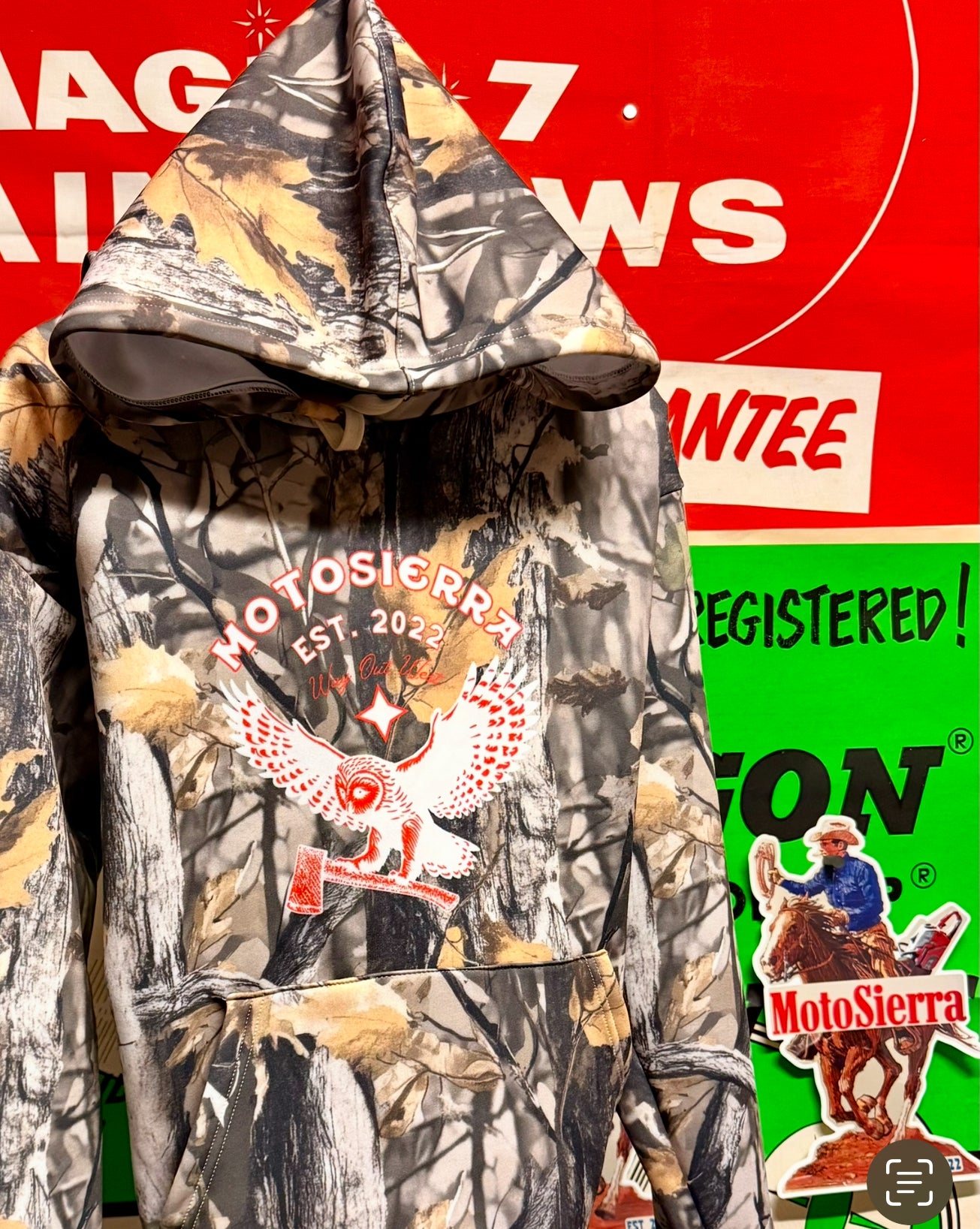 Tree Camo Pullover Hoodie, Outdoor Gear, Casual Style, Gifts for Him/Her