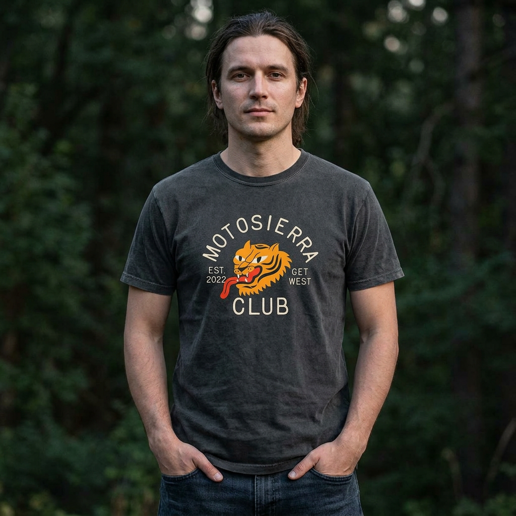 MotoSierra Club Unisex Faded Shirt