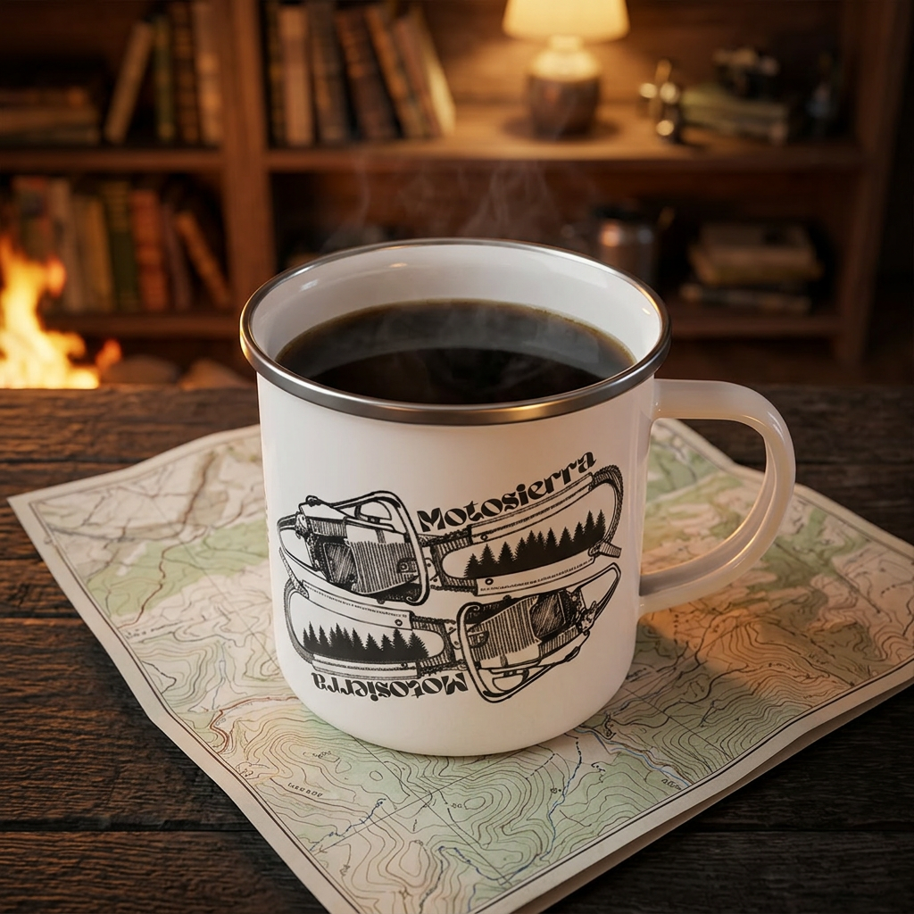Bow Bar Enamel Camping Mug