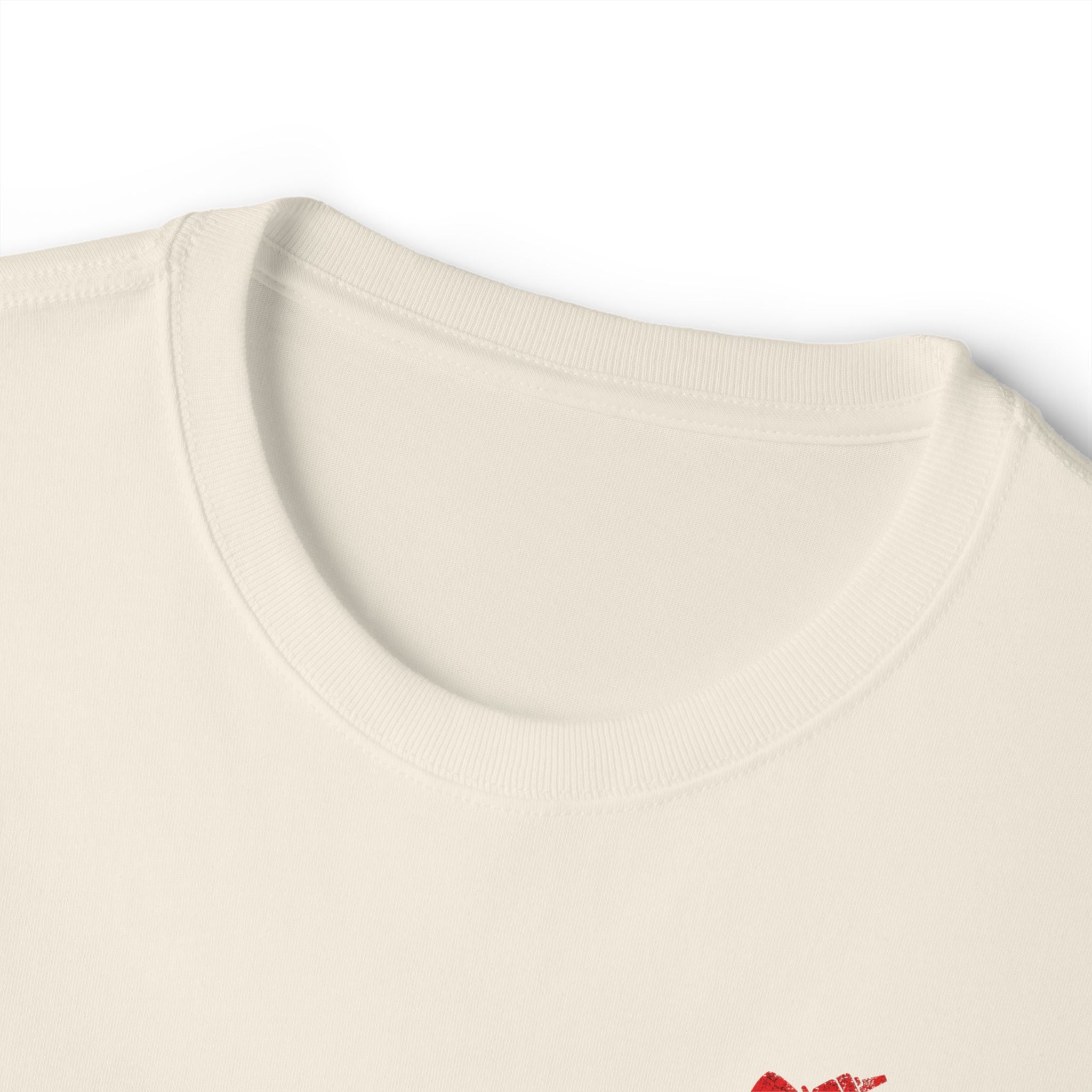 Skilled Labor Red Unisex Oversized Boxy Tee