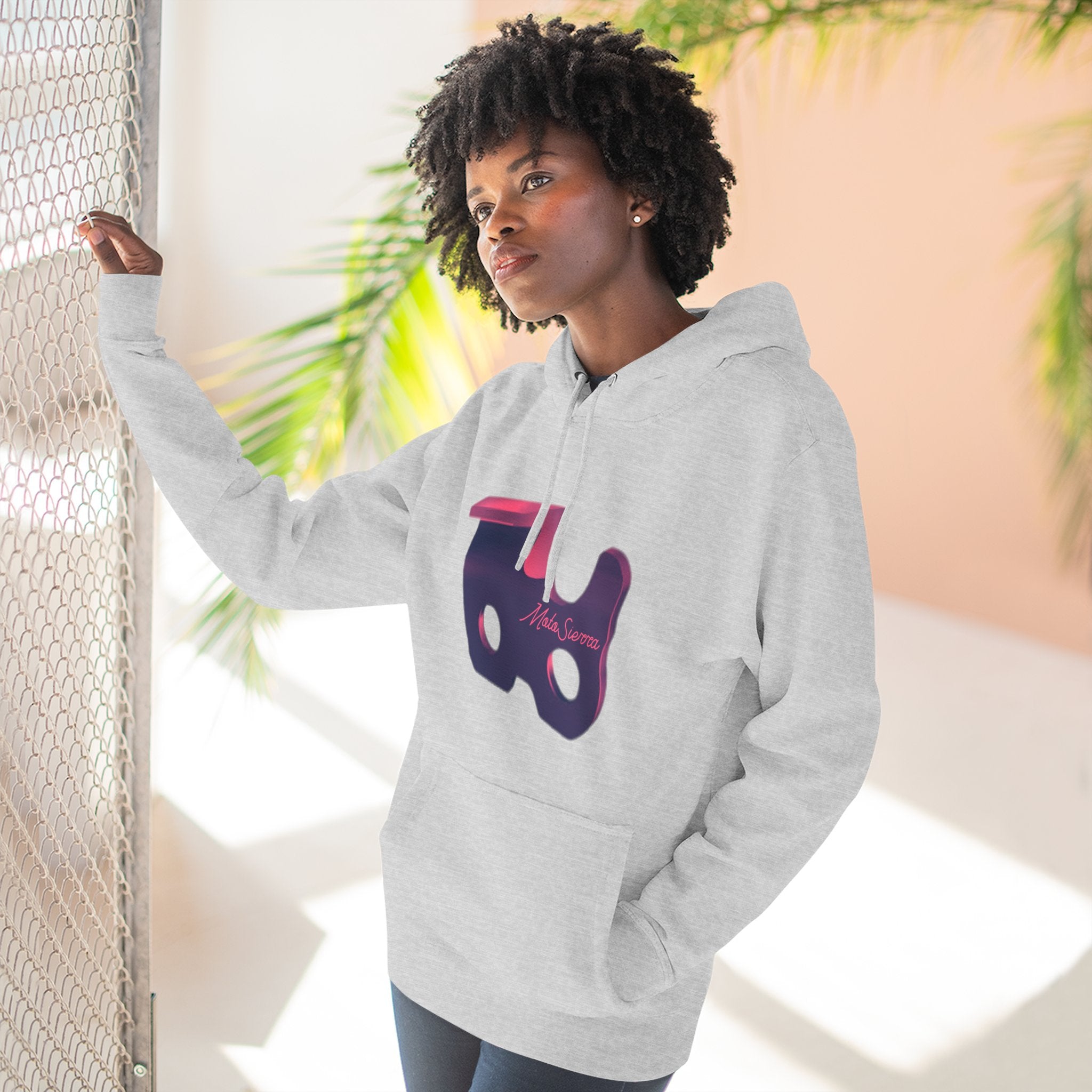 Cutter Three-Panel Fleece Hoodie