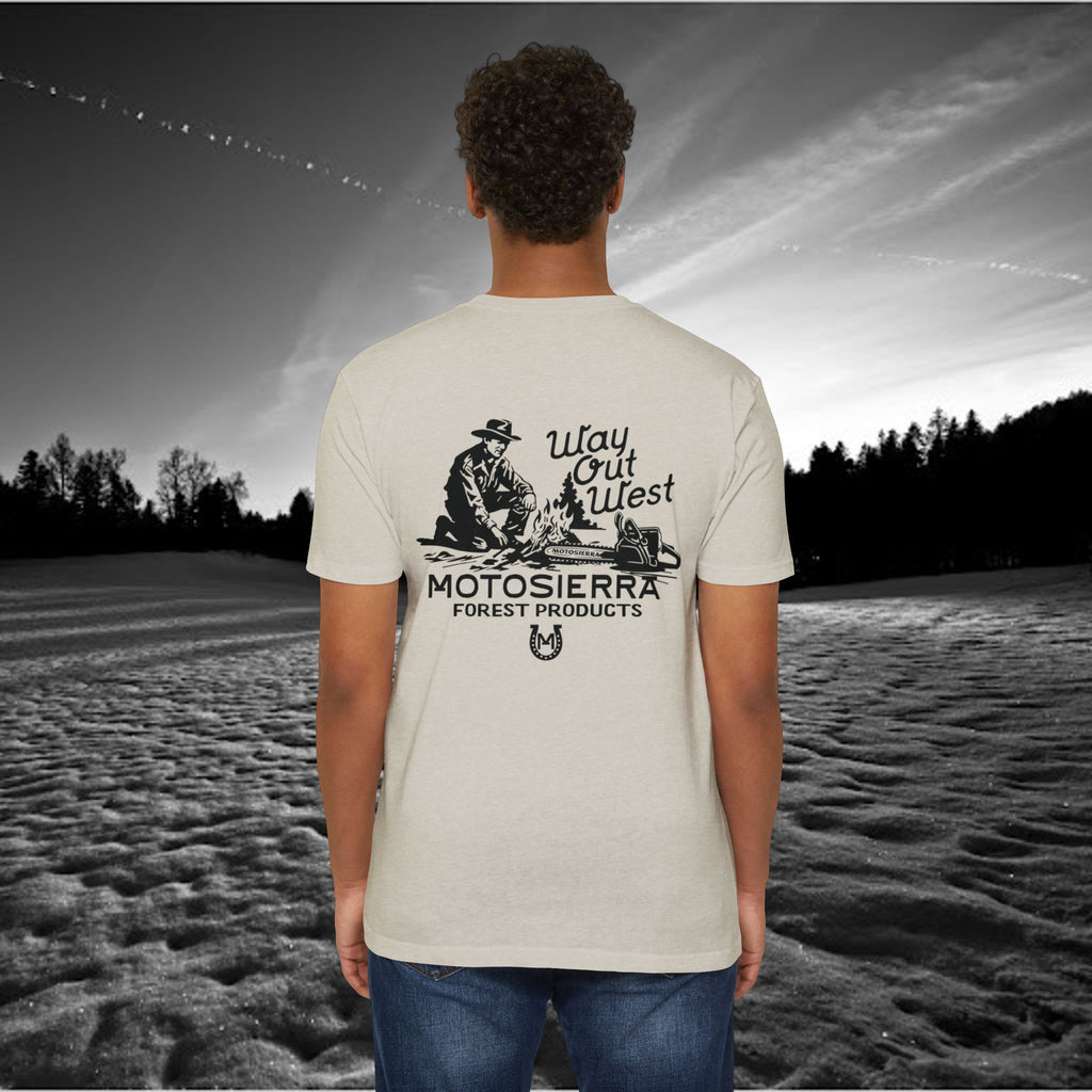 Way Out West Unisex CVC Jersey T-shirt